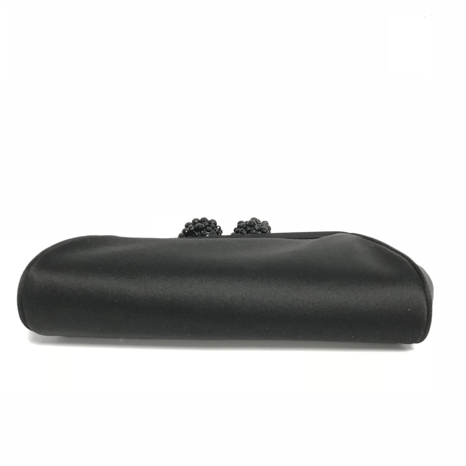 Tiffany & Co. Black Satin Morgan Clutch