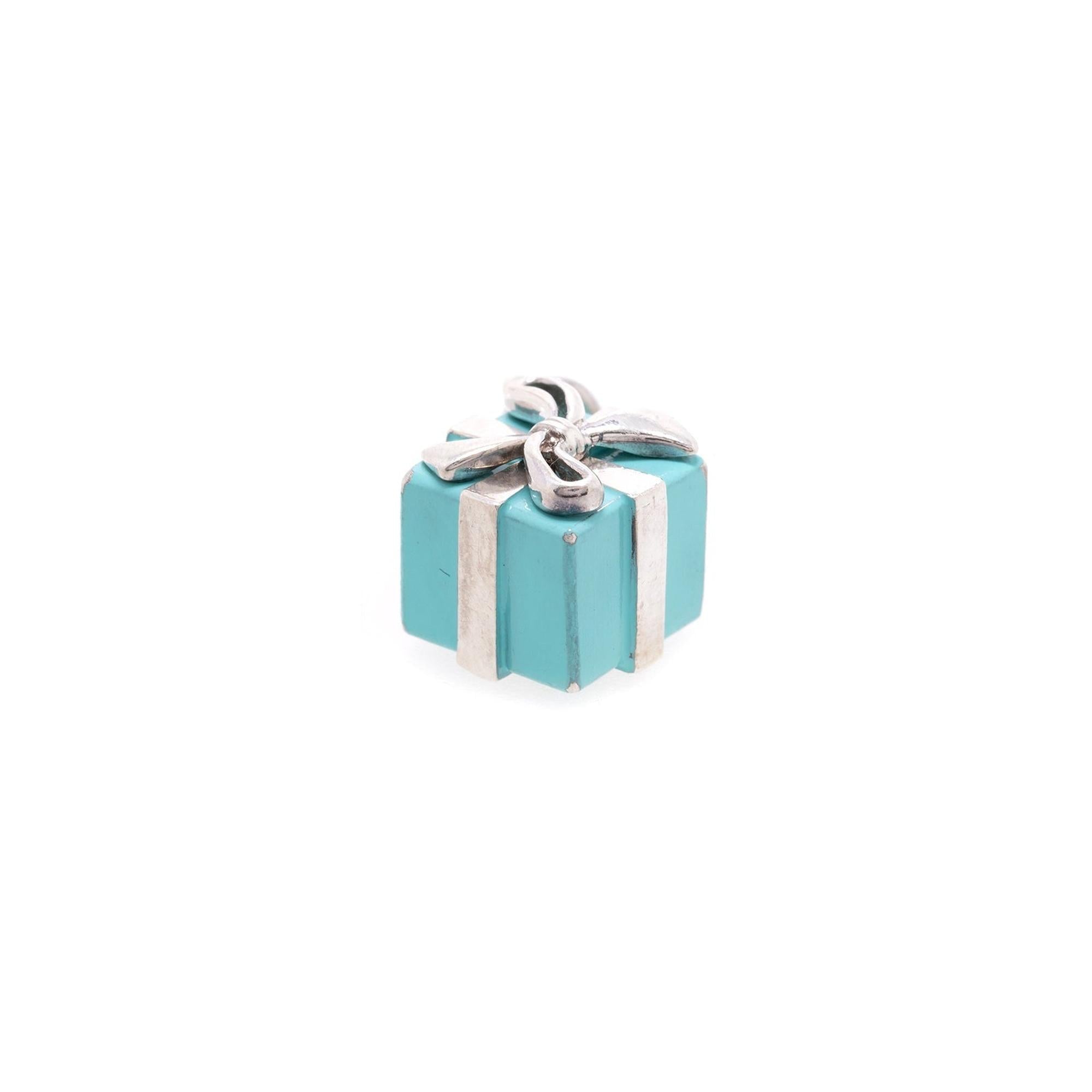 Tiffany & Co. Blue Present Box Charm