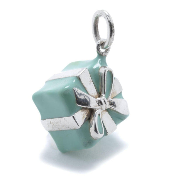 Tiffany Blue Present Box Charm – OLIVER'S