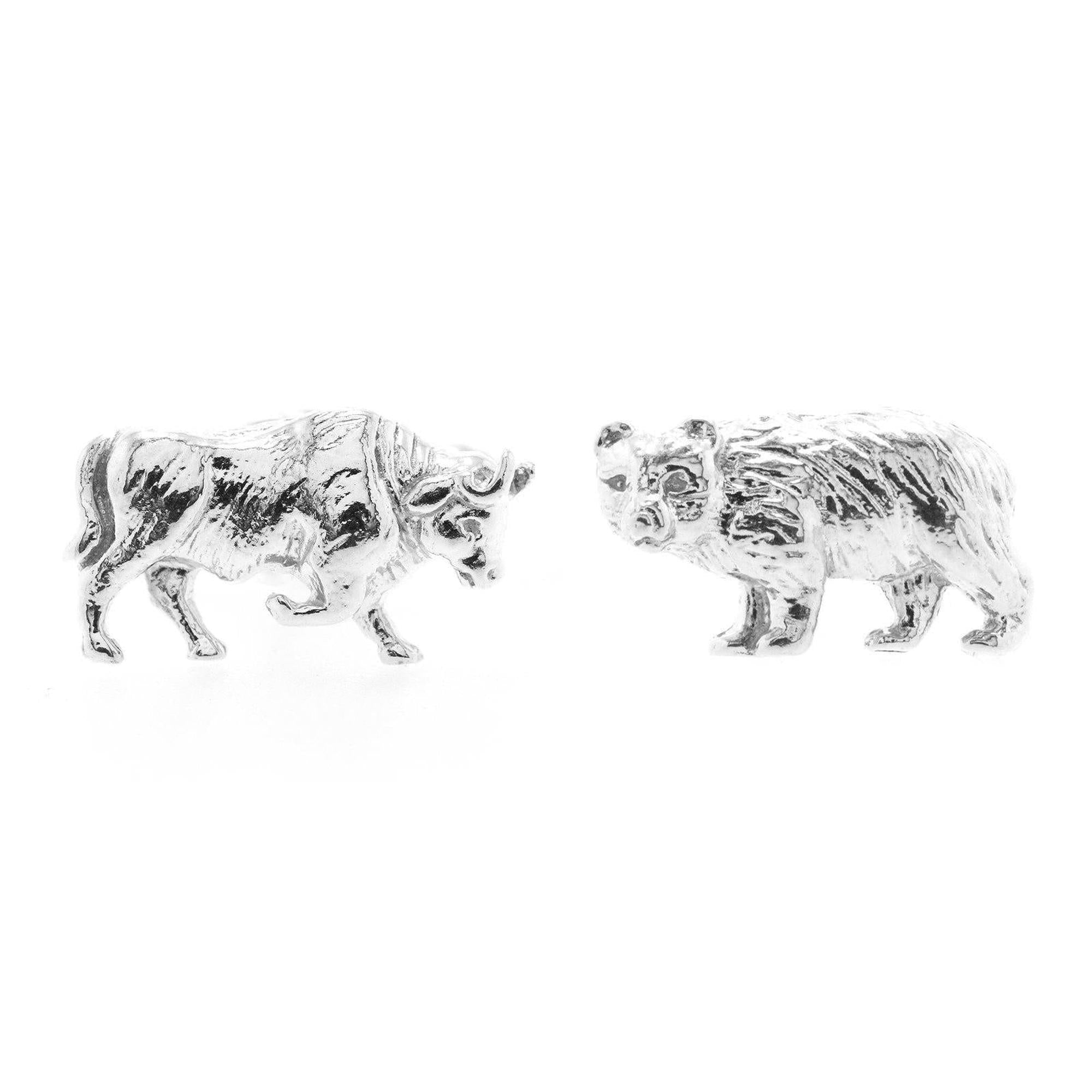 Tiffany & Co. Bull & Bear Cufflinks