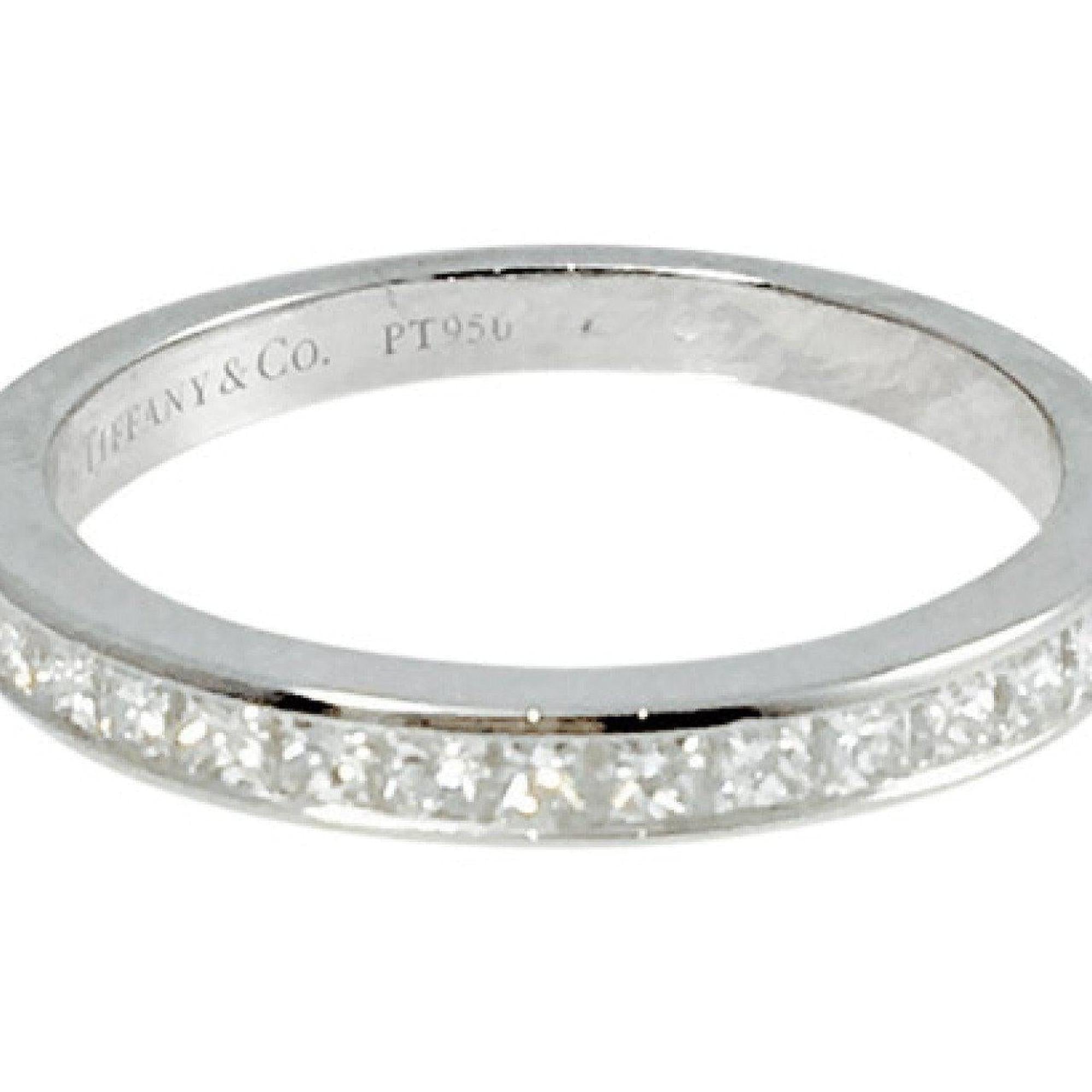 Tiffany & Co. Channel-Set Diamond Half Circle Ring
