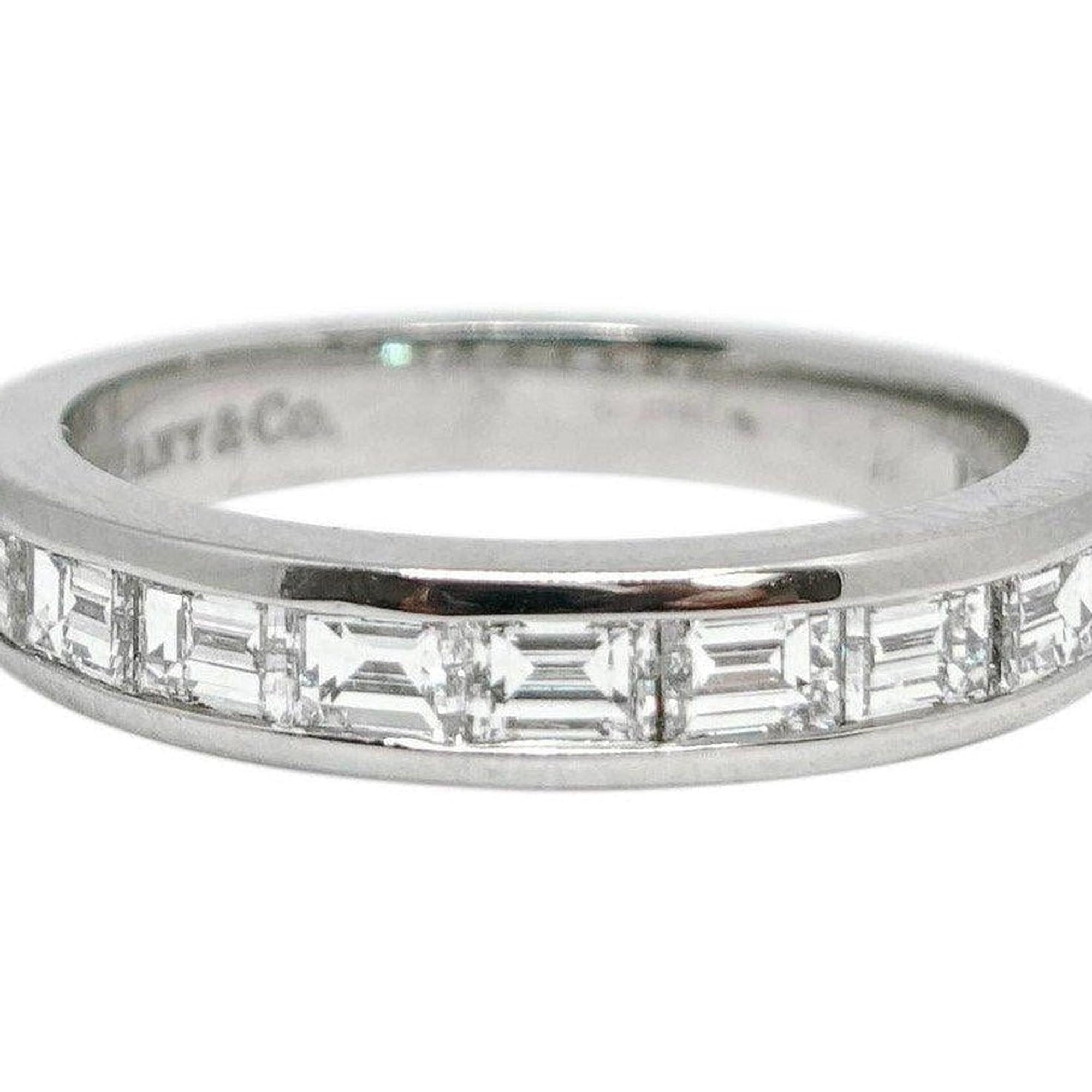 Tiffany & Co. Channel-Set Half Circle Diamond Baguette Band