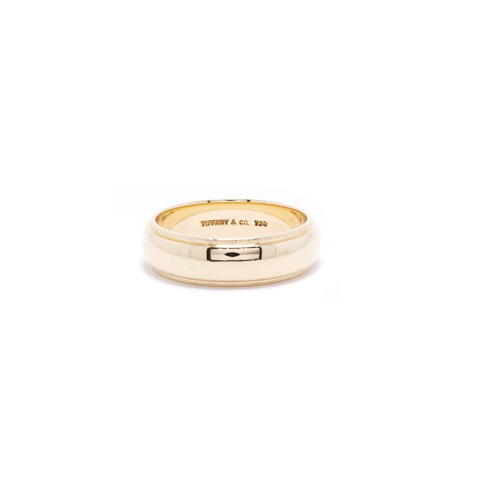 Tiffany & Co. Classic Milgrain Wedding Band Ring