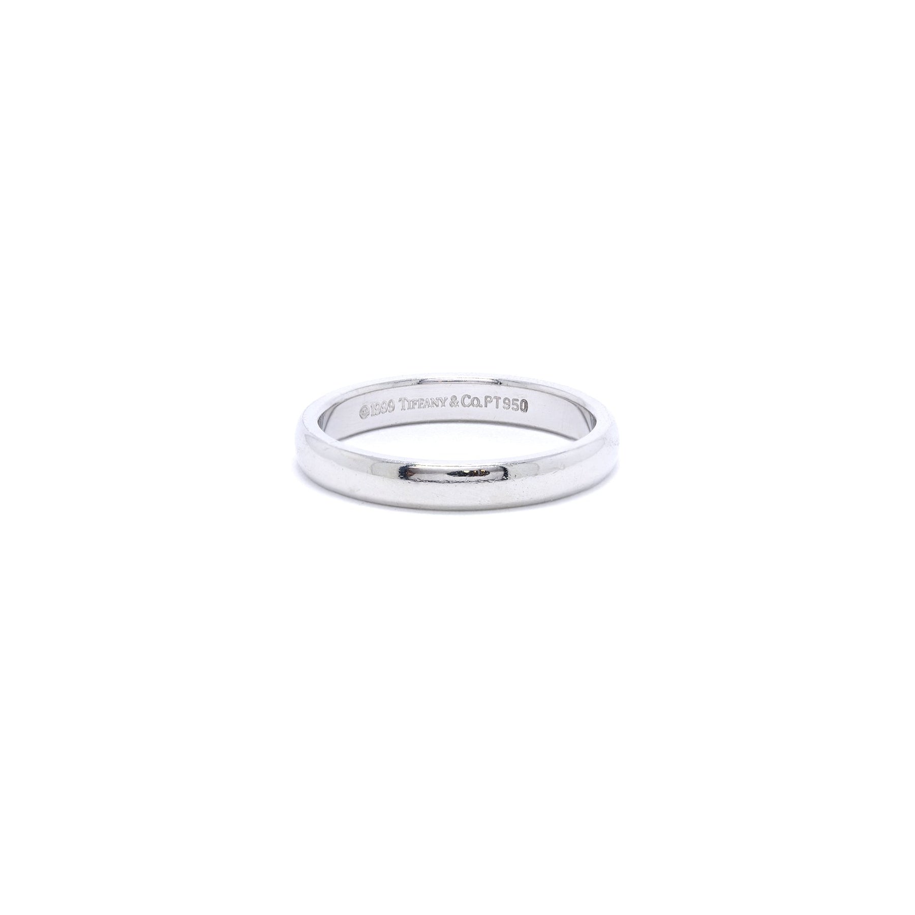 Tiffany & Co. Classic Platinum Wedding Band Ring