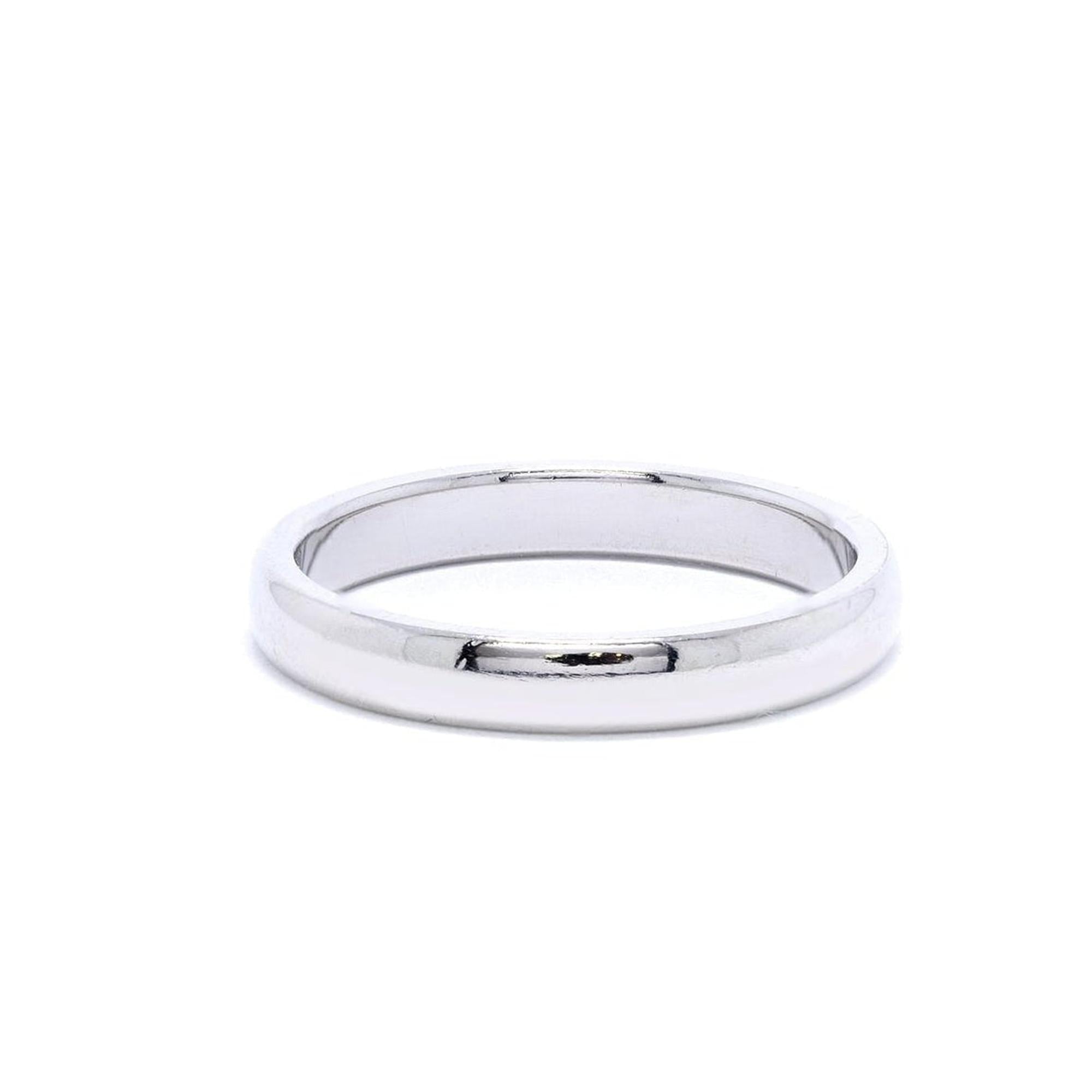 Tiffany & Co. Classic Platinum Wedding Band Ring