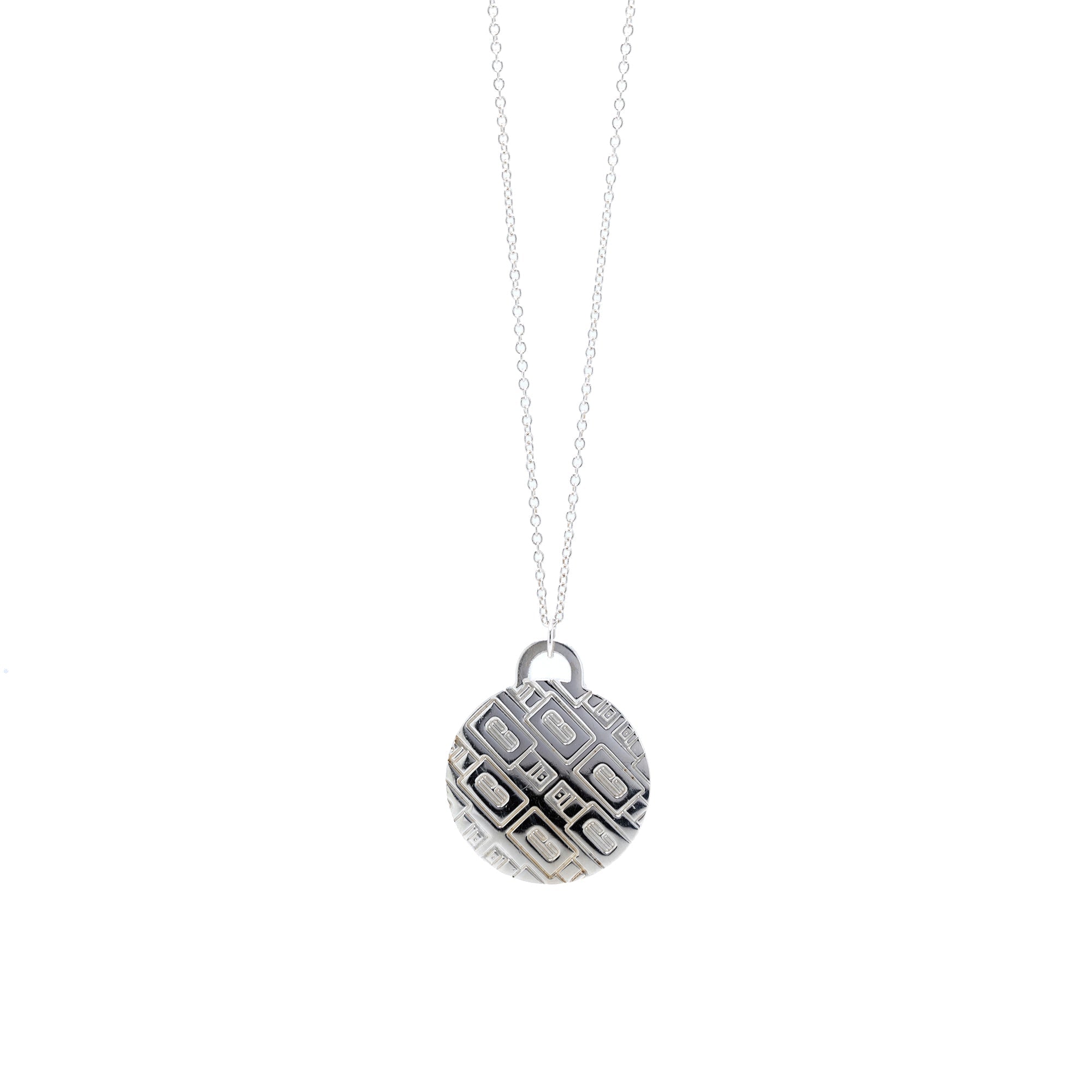 Tiffany & Co. Clinique Round Pendant Necklace