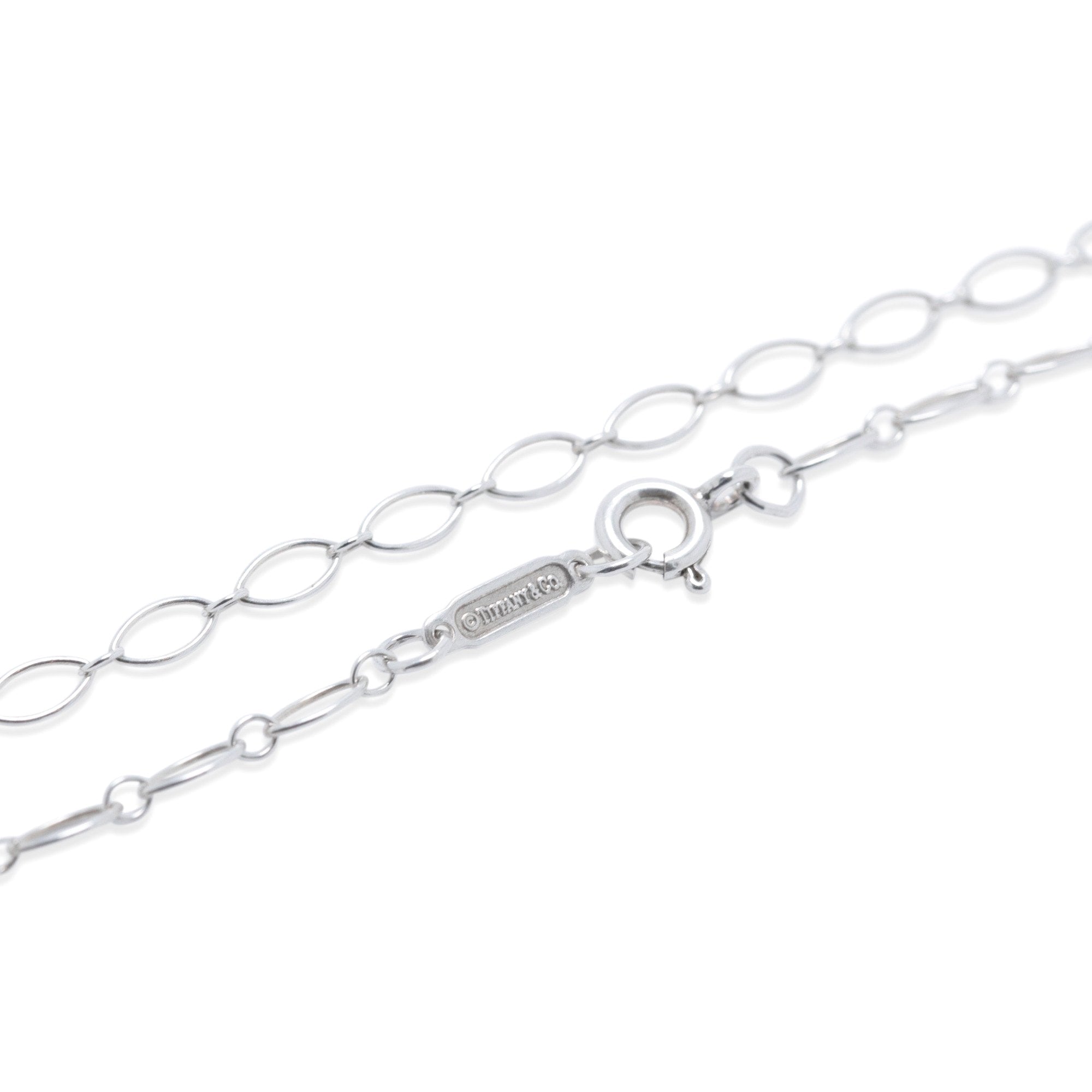 Tiffany & Co. Crown Key Pendant Necklace