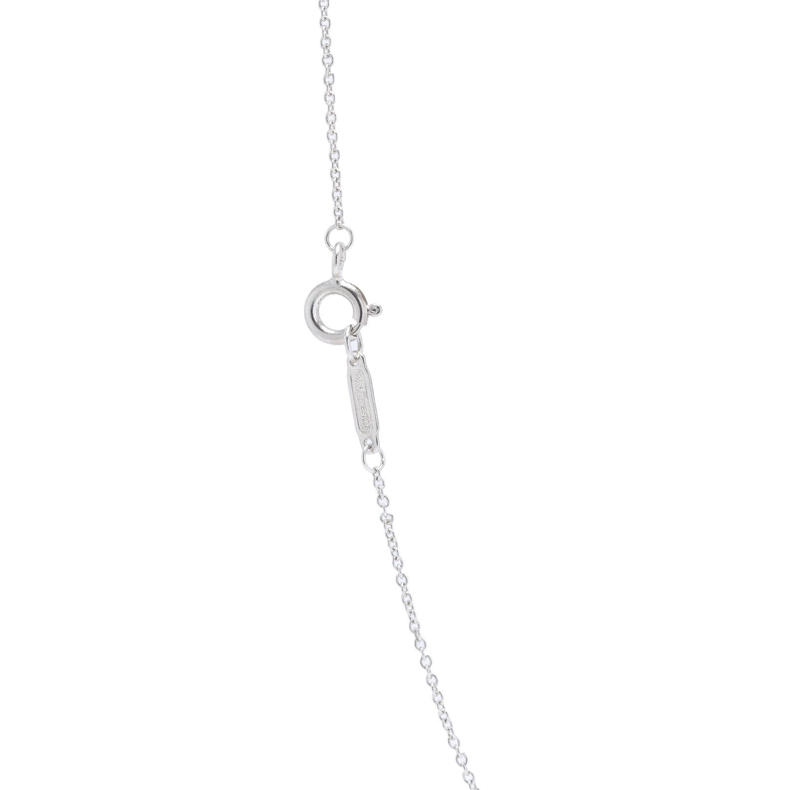 Tiffany & Co. Cushion Drop Pendant Necklace
