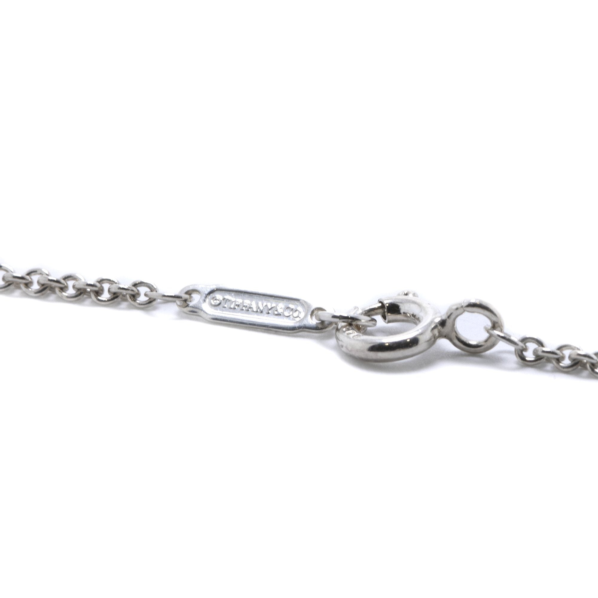 Tiffany & Co. Cushion Drop Pendant Necklace