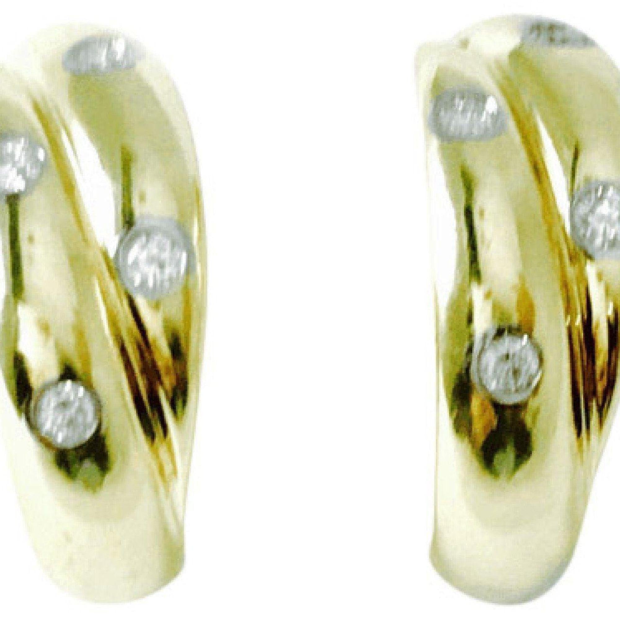 Tiffany & Co. Diamond Etoile Hoop Earrings