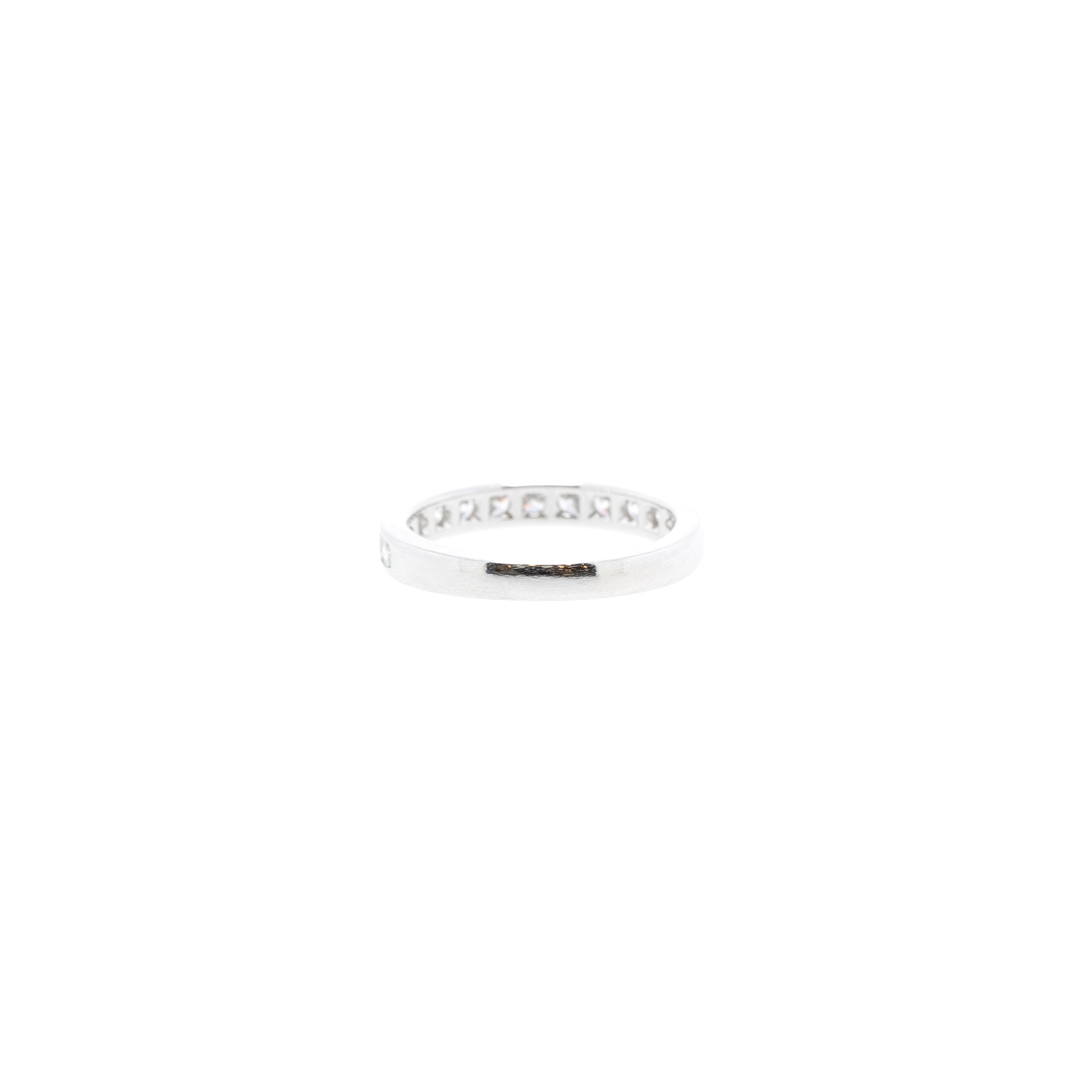 Tiffany & Co. Diamond Half Circle Wedding Band Ring