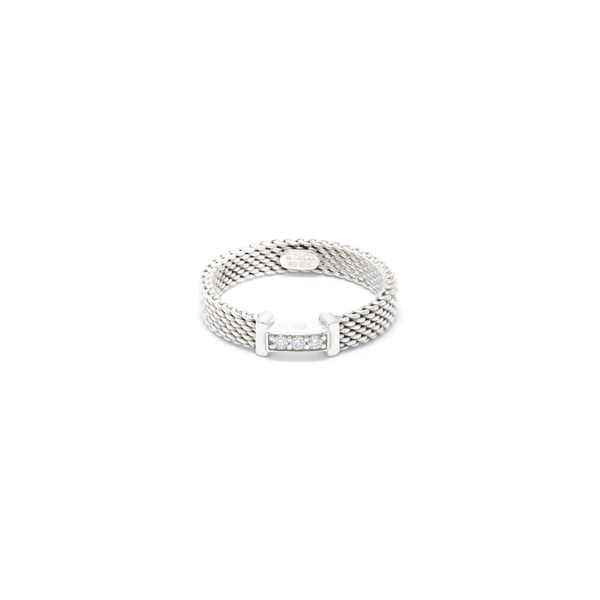 Tiffany & Co. Diamond Narrow Somerset Ring