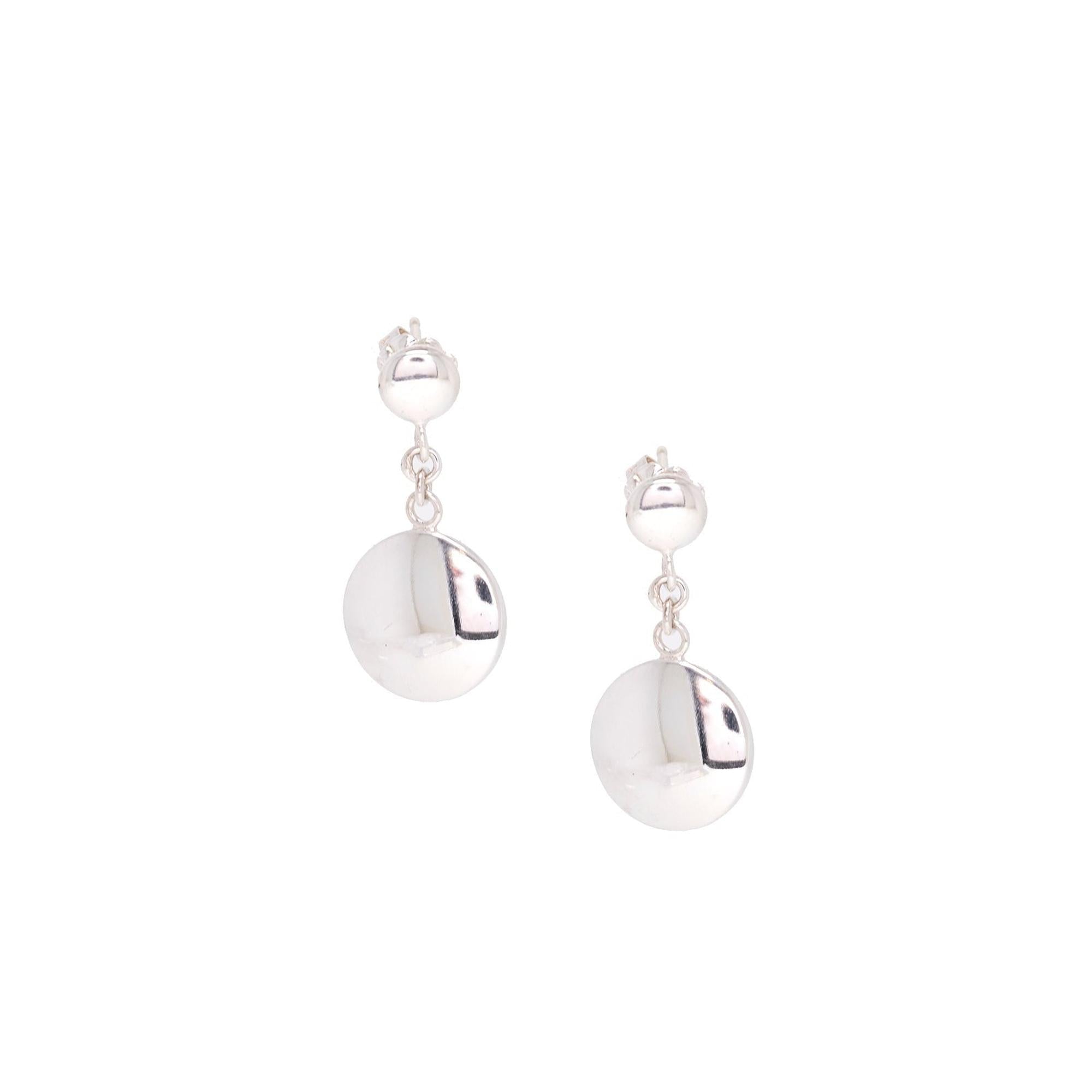 Tiffany & Co. Double Disc Drop Earrings