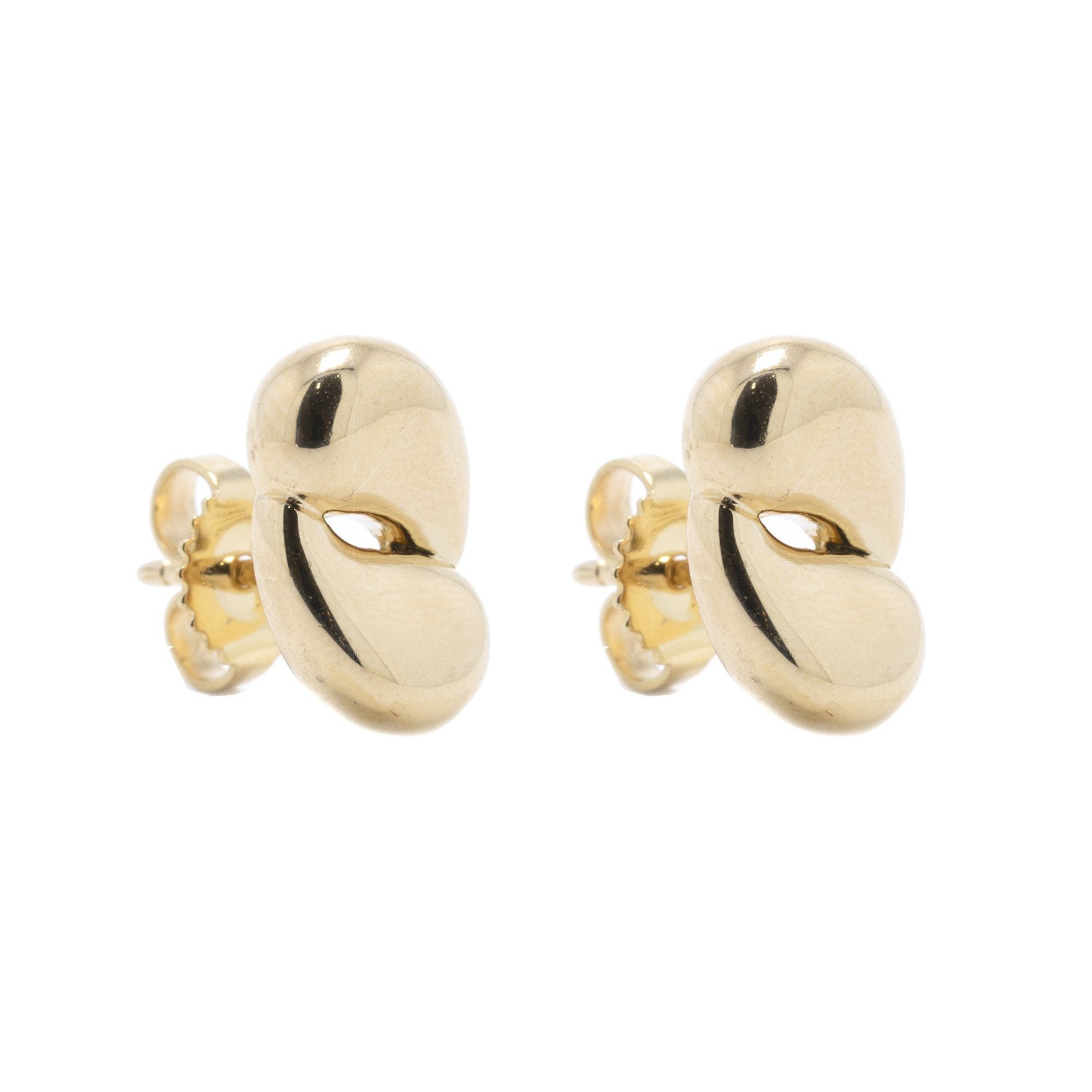 Tiffany & Co. Elsa Peretti 18k Gold Double Teardrop Earrings