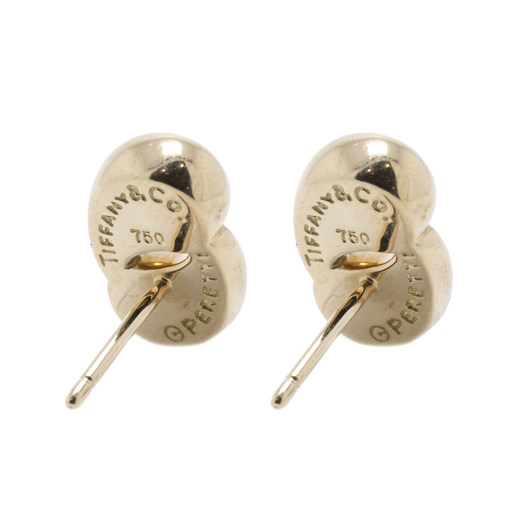 Tiffany & Co. Elsa Peretti 18k Gold Double Teardrop Earrings