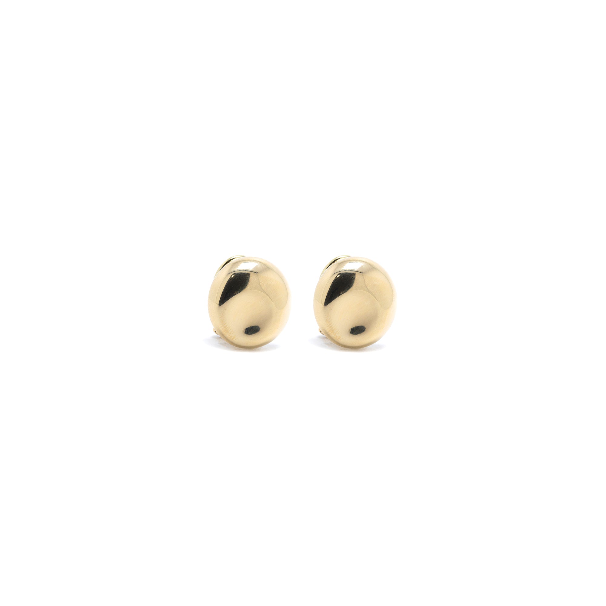 Tiffany & Co. Elsa Peretti 18k Gold Round Ear Clips