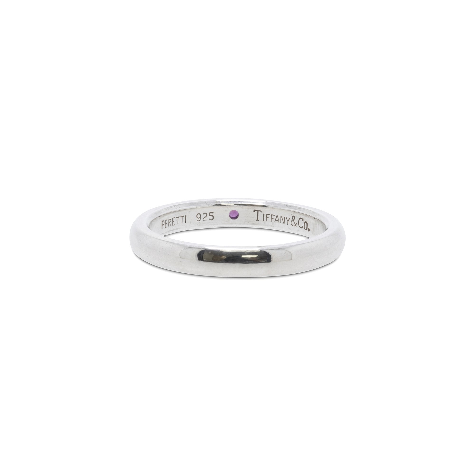 Tiffany & Co. Elsa Peretti Band Ring with Ruby