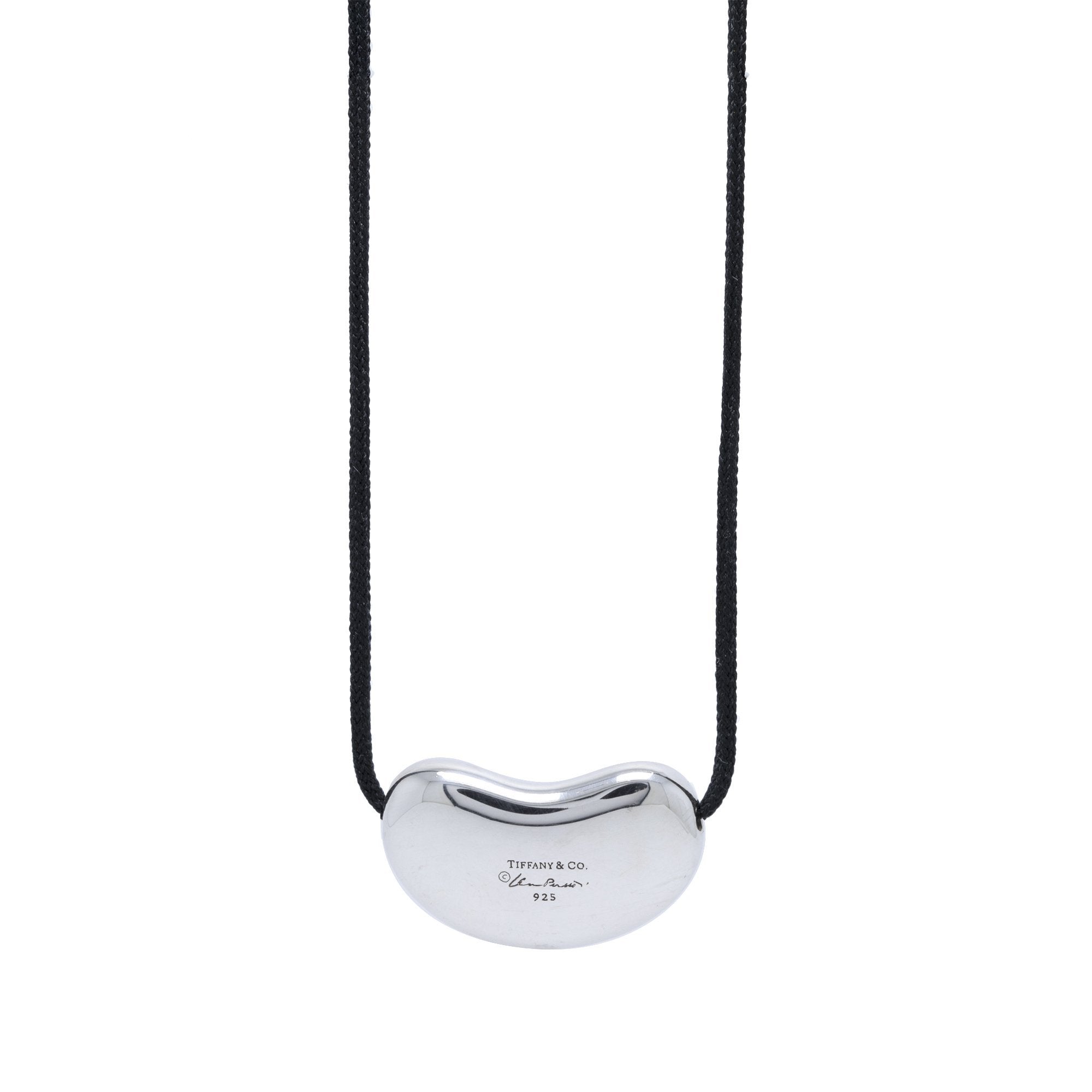 Tiffany & Co. Elsa Peretti Bean Pendant Necklace