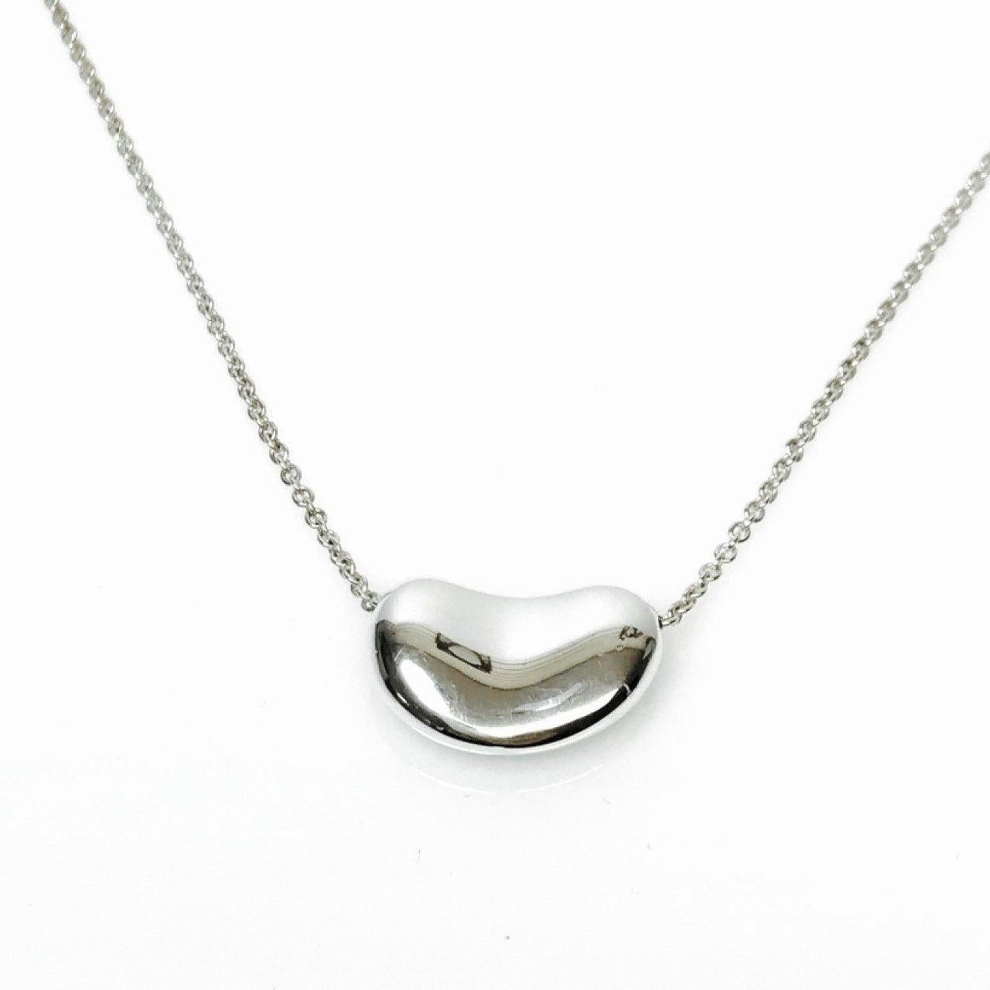 Tiffany & Co. Elsa Peretti Bean Pendant Necklace