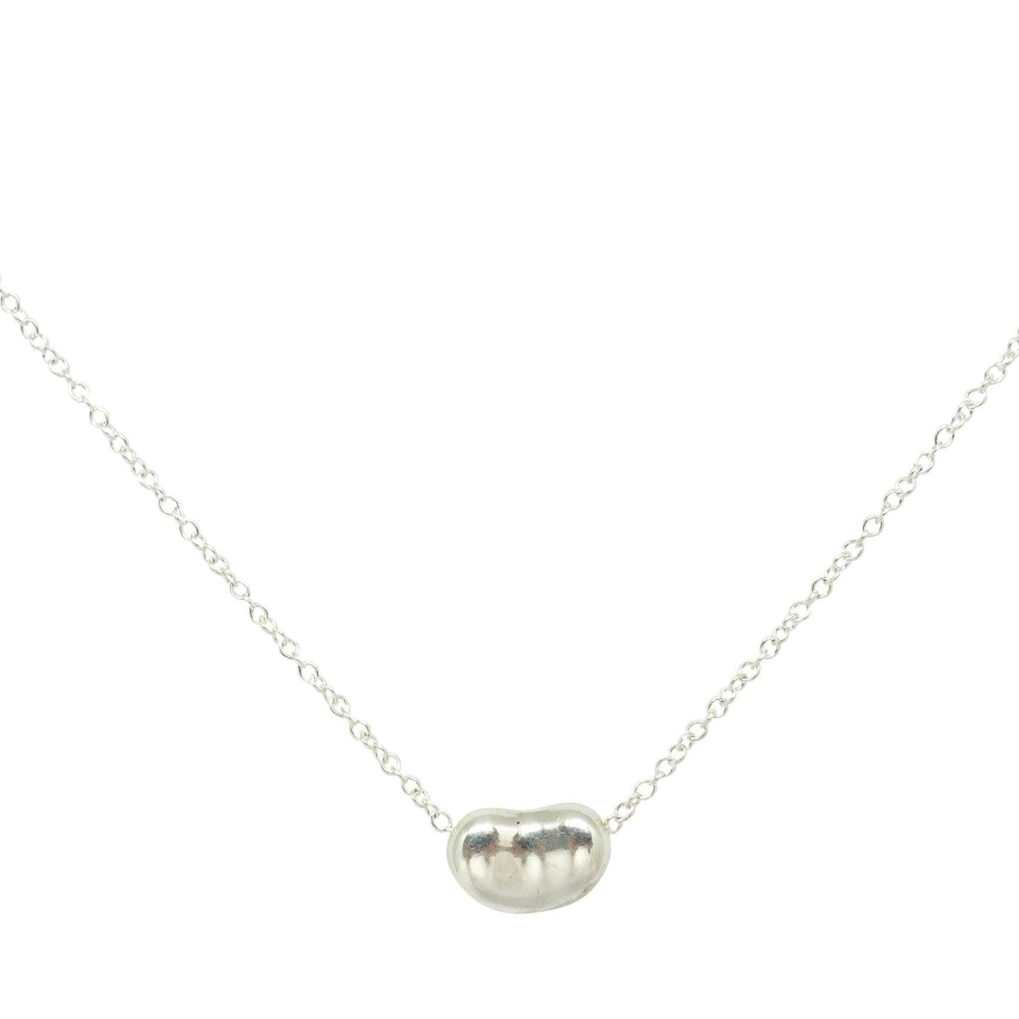 Tiffany & Co. Elsa Peretti Bean Pendant Necklace