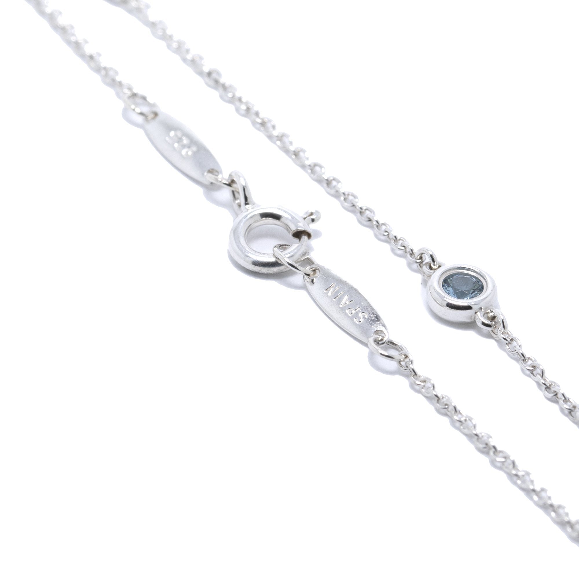 Tiffany & Co. Elsa Peretti Color by the Yard Bracelet with Aquamarine