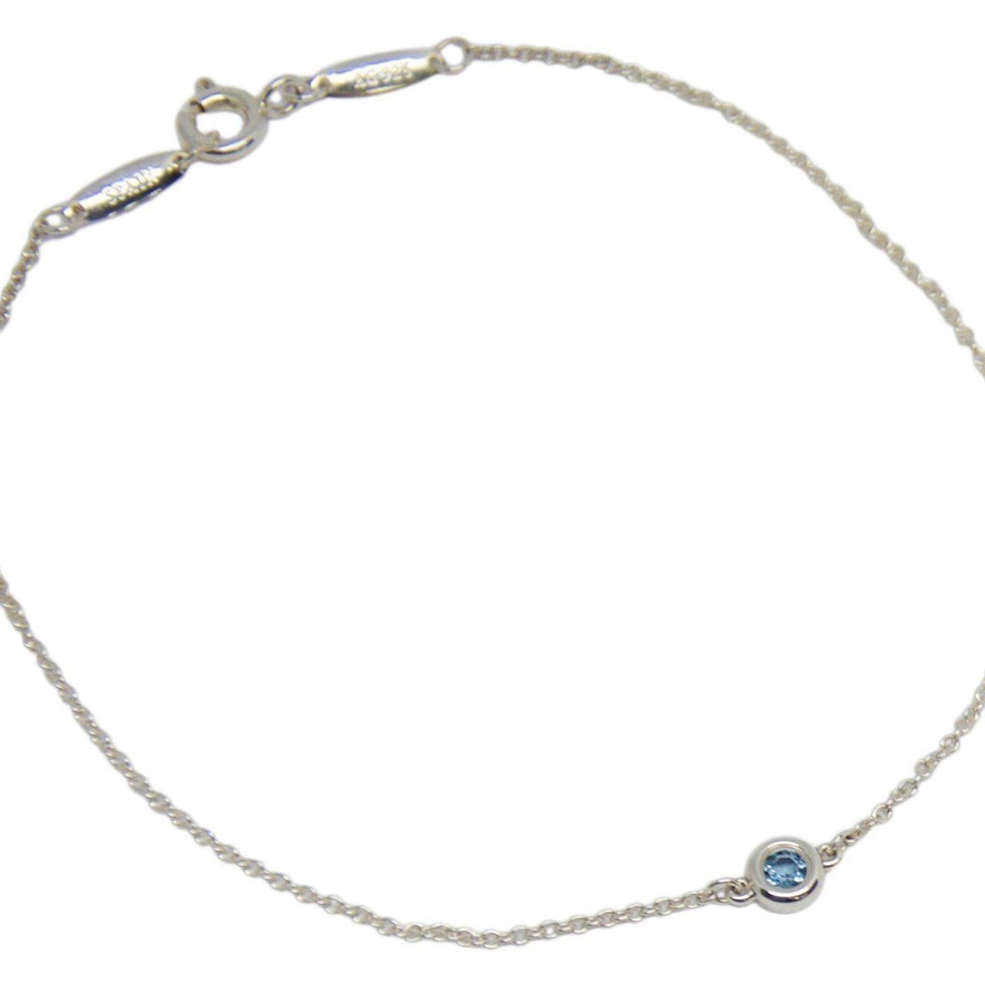 Tiffany & Co. Elsa Peretti Color by the Yard Bracelet with Aquamarine