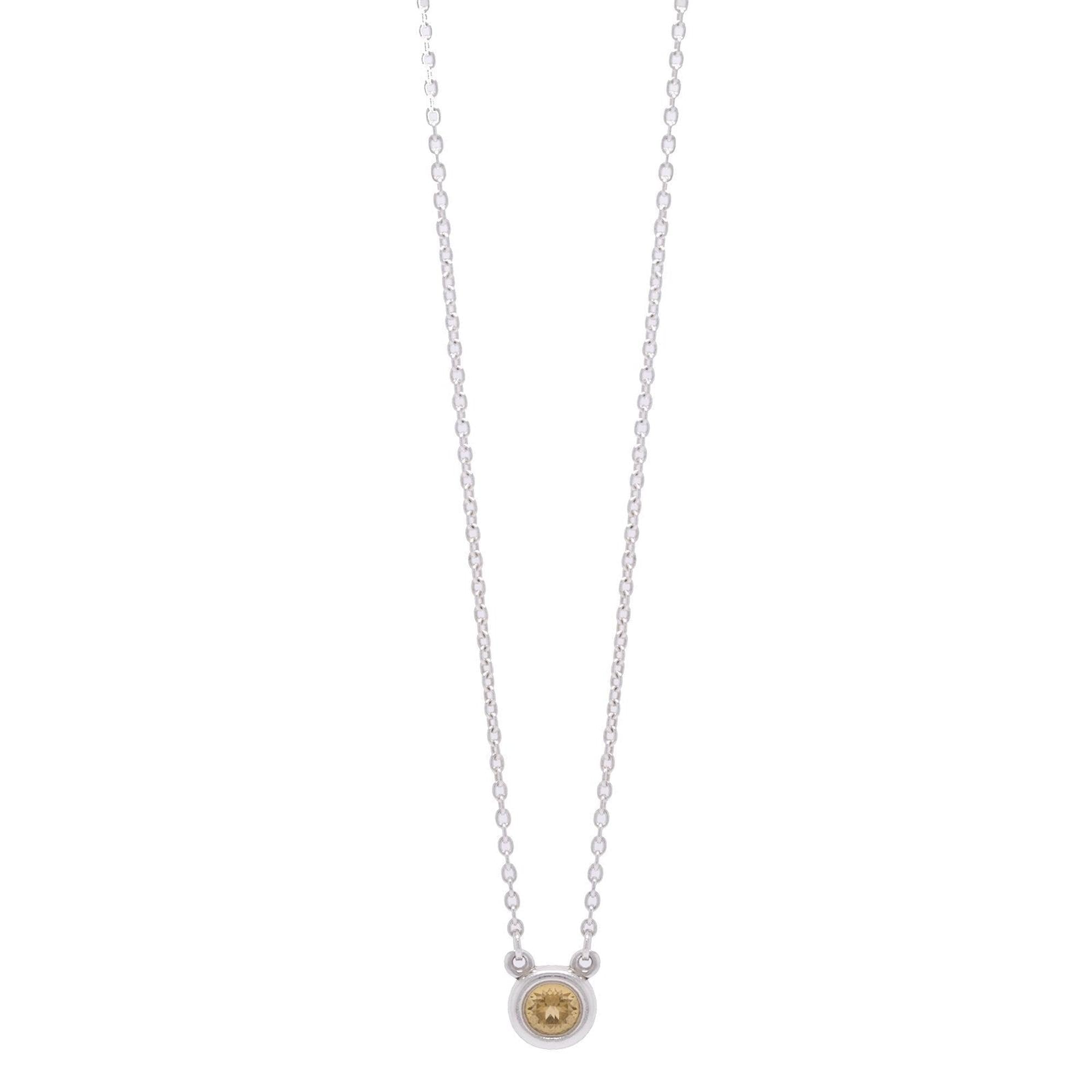 Tiffany & Co. Elsa Peretti Color by the Yard Citrine Pendant Necklace