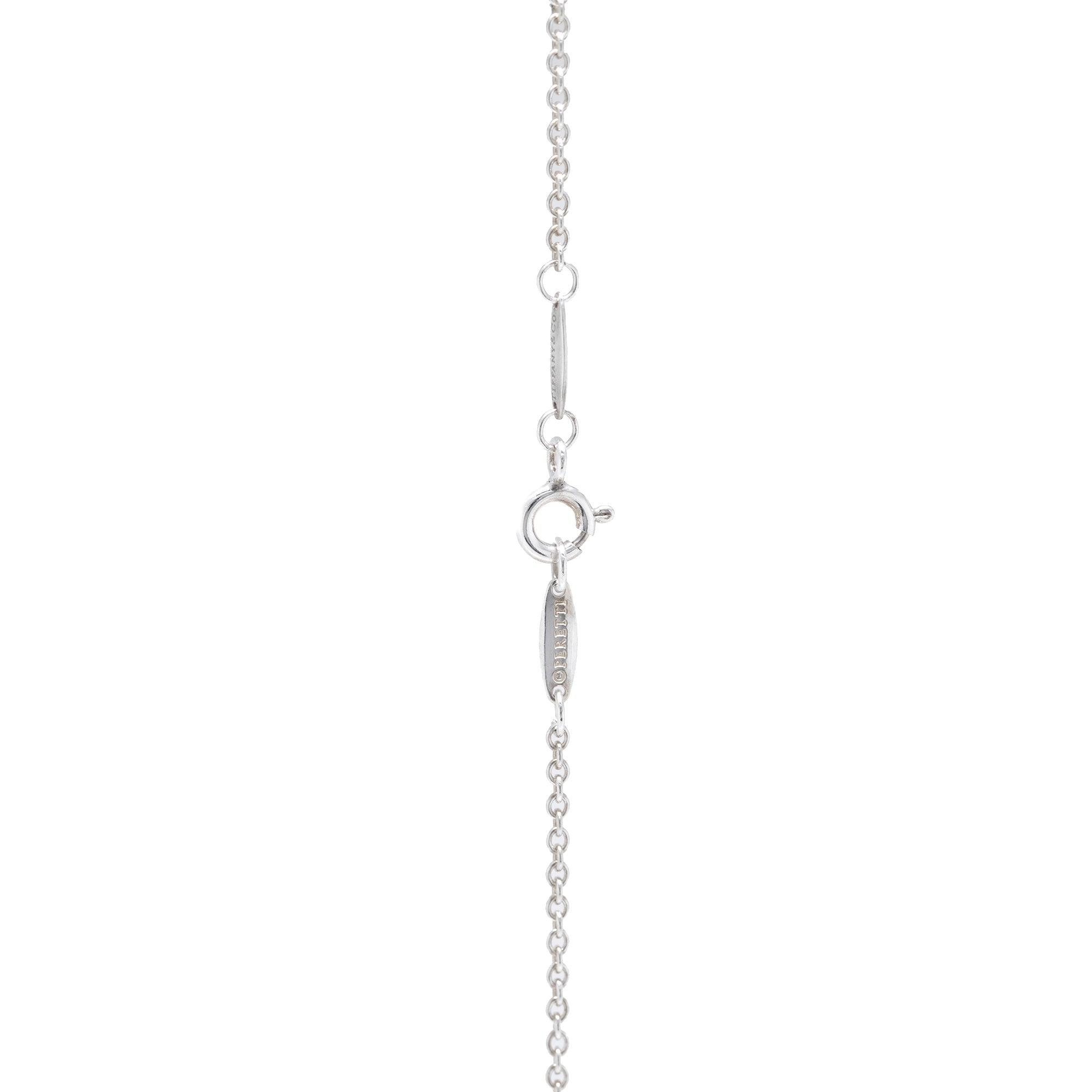 Tiffany & Co. Elsa Peretti Cross Pendant Necklace