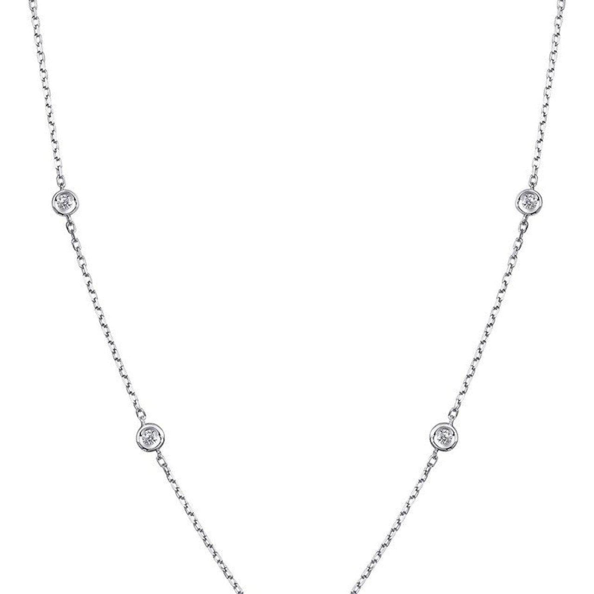 Tiffany & Co. Elsa Peretti Diamonds by the Yard Necklace