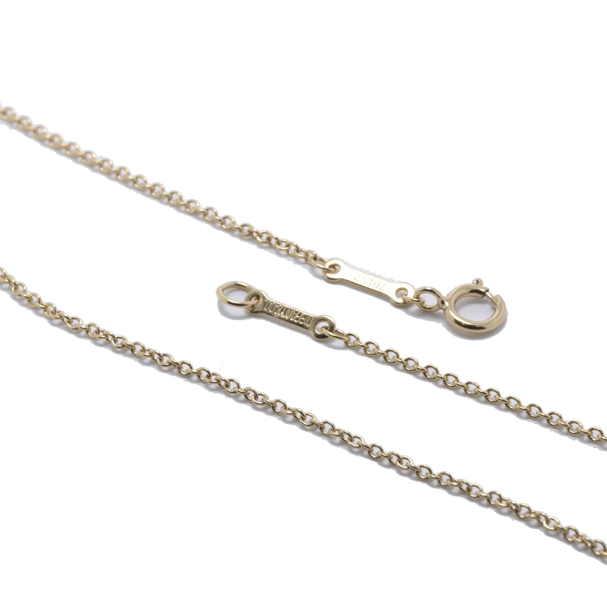 Tiffany & Co. Elsa Peretti Diamonds by the Yard Pendant Necklace
