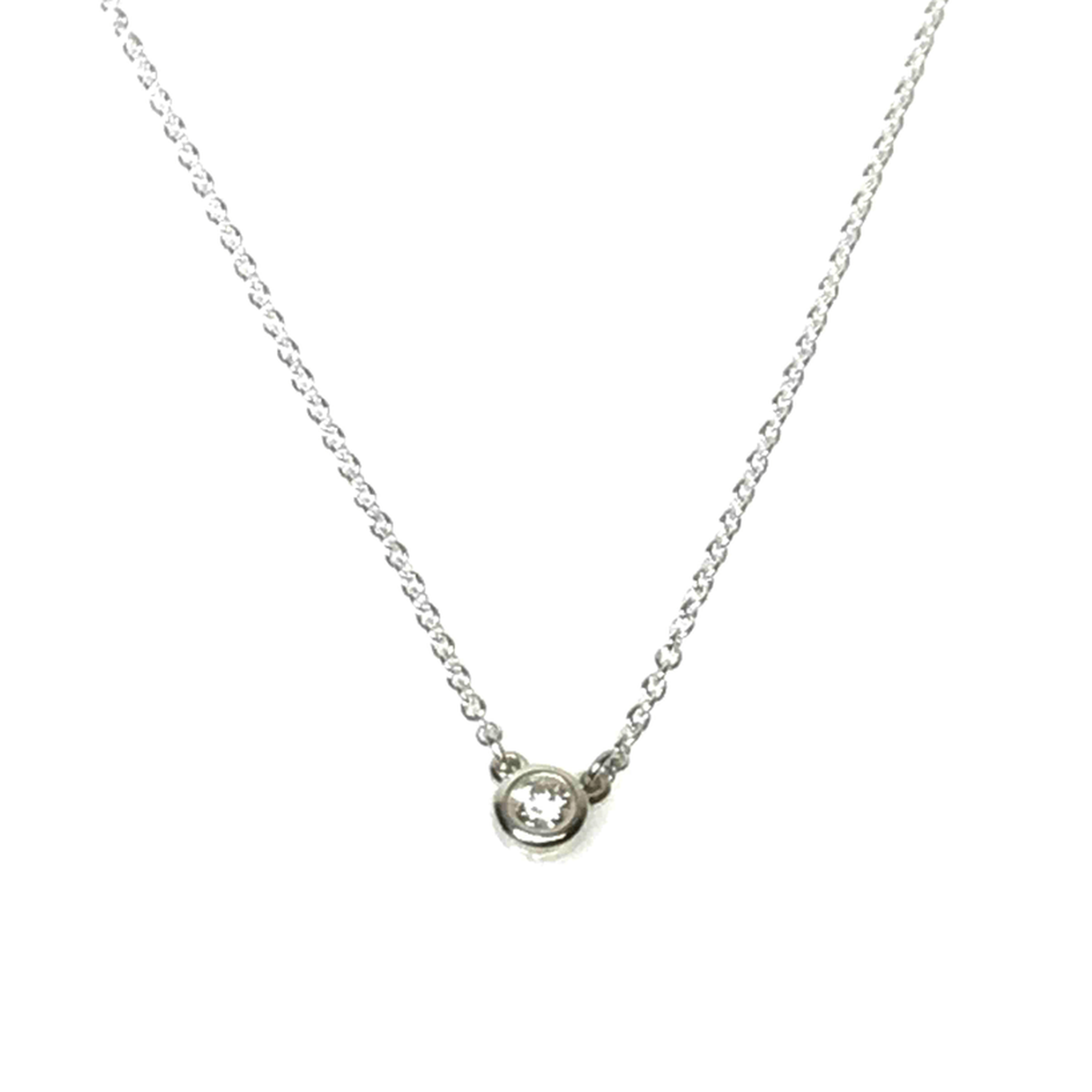 Tiffany & Co. Elsa Peretti Diamonds by the Yard Pendant Necklace