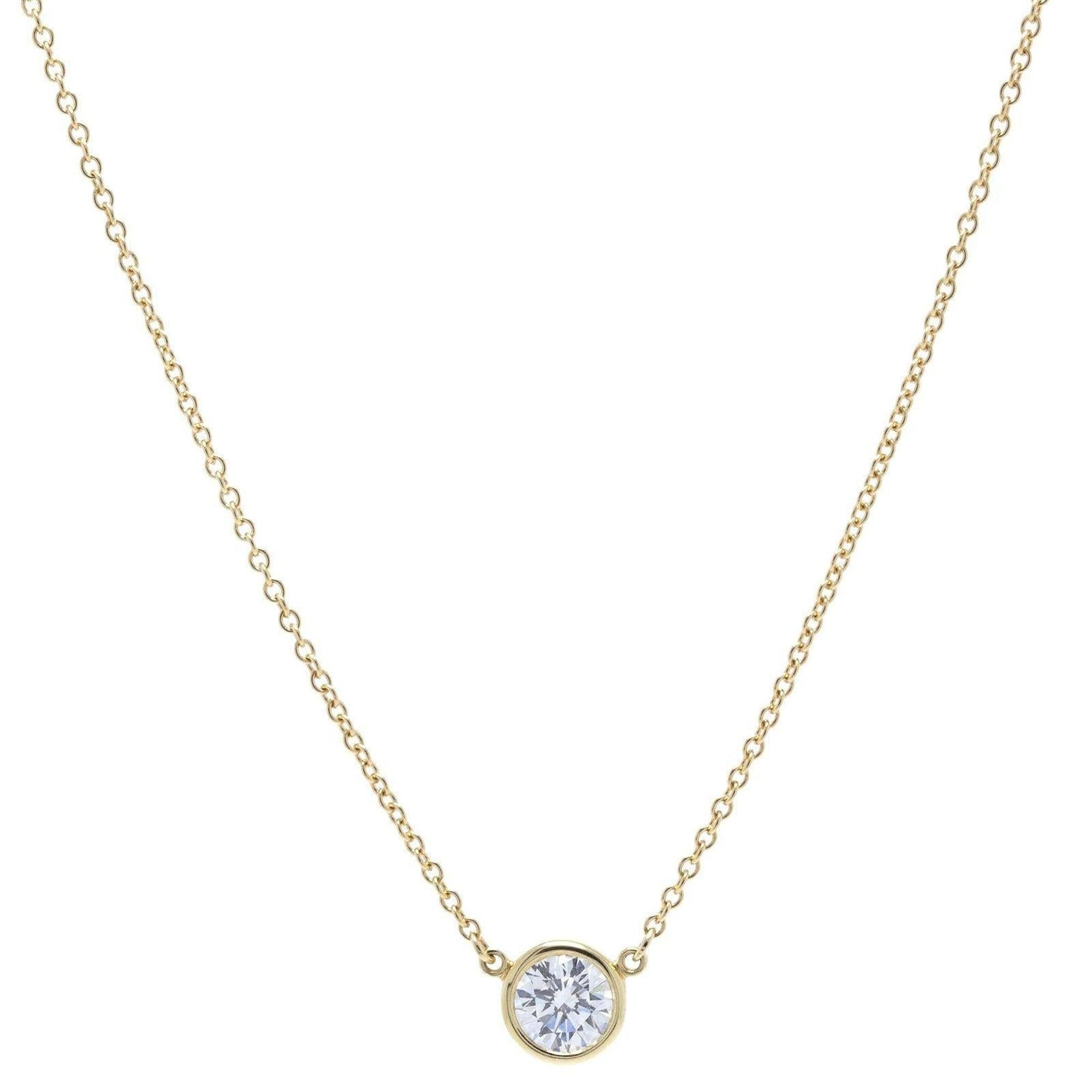 Tiffany & Co. Elsa Peretti Diamonds by the Yard Pendant Necklace