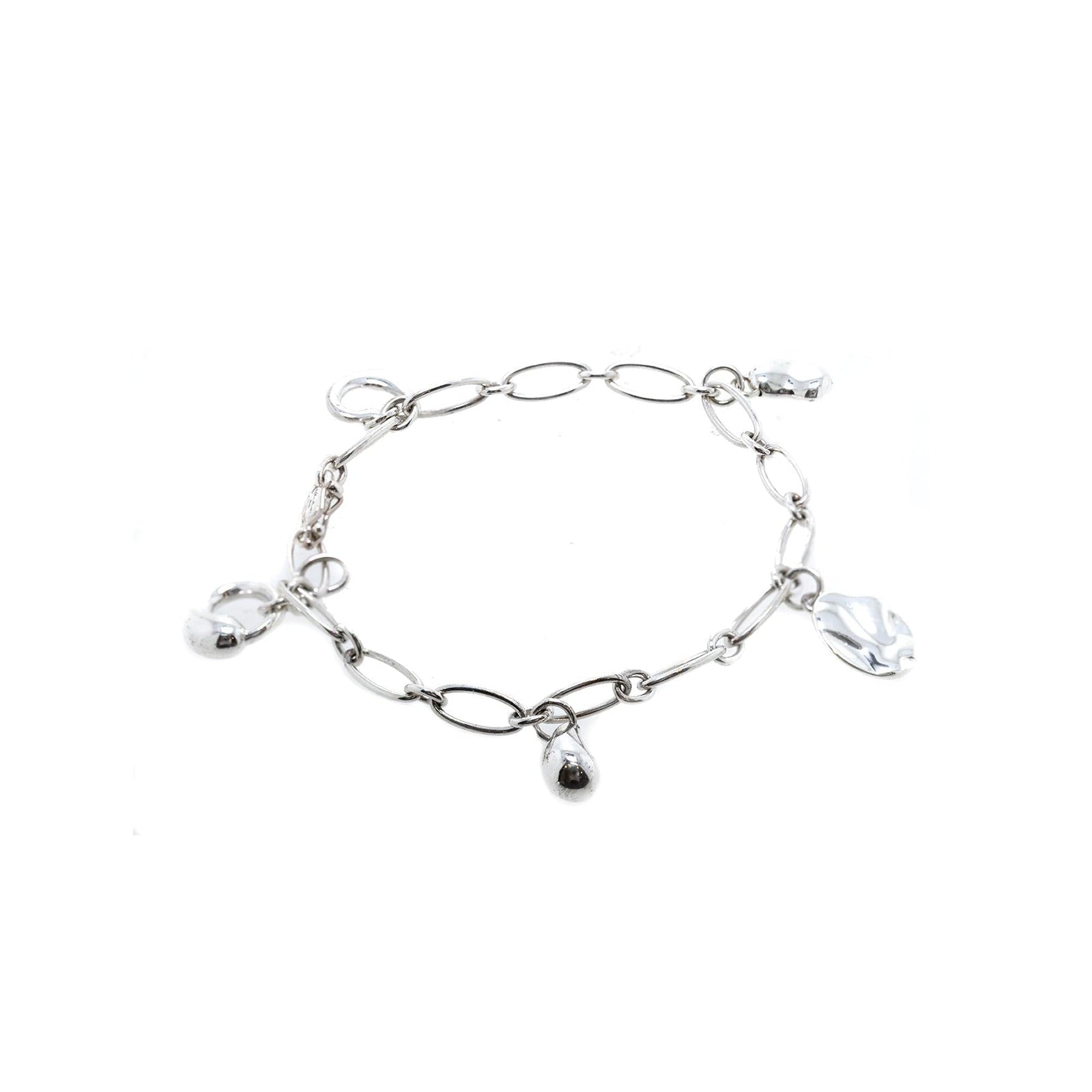Tiffany & Co. Elsa Peretti Five Charm Bracelet