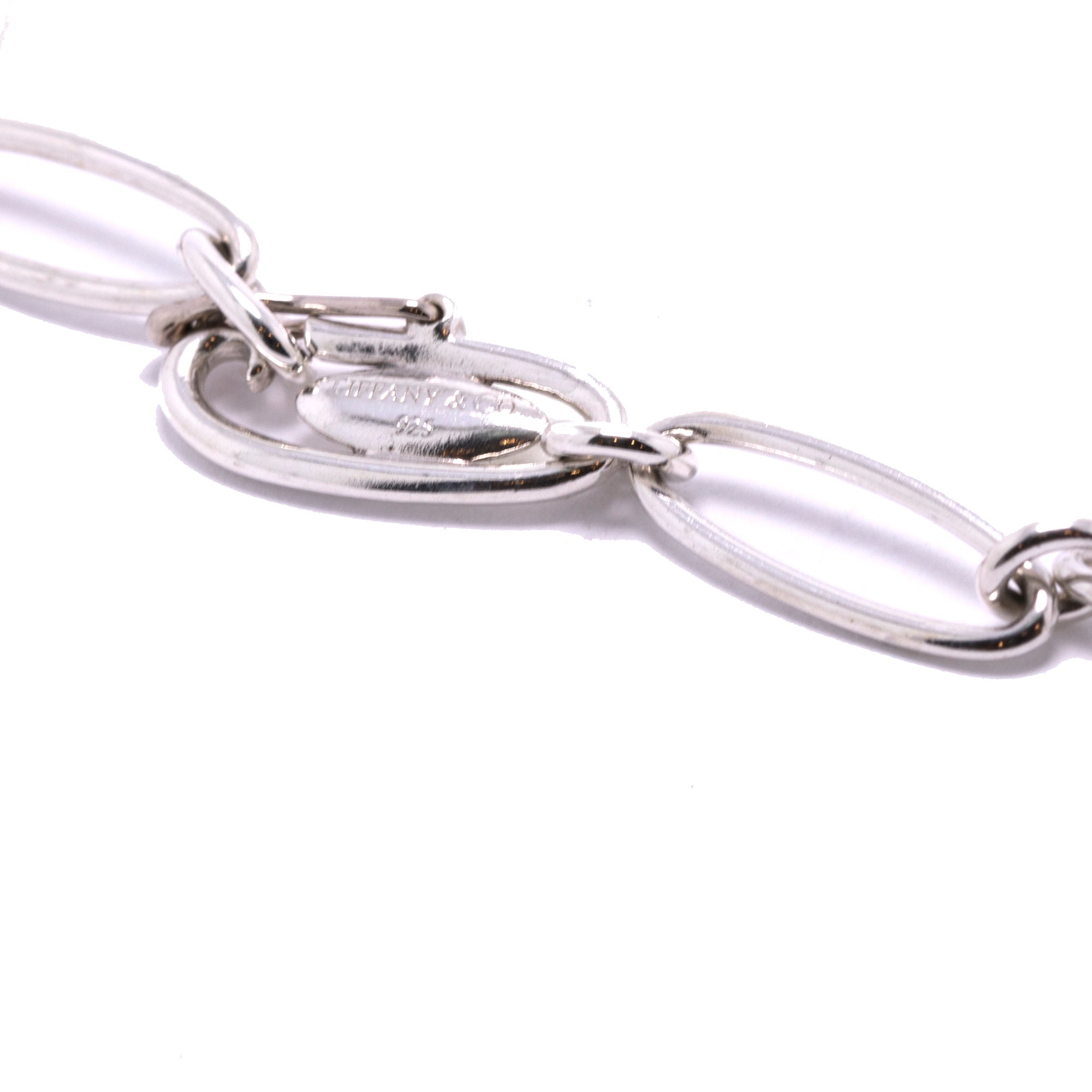 Tiffany & Co. Elsa Peretti Full Heart Charm Bracelet