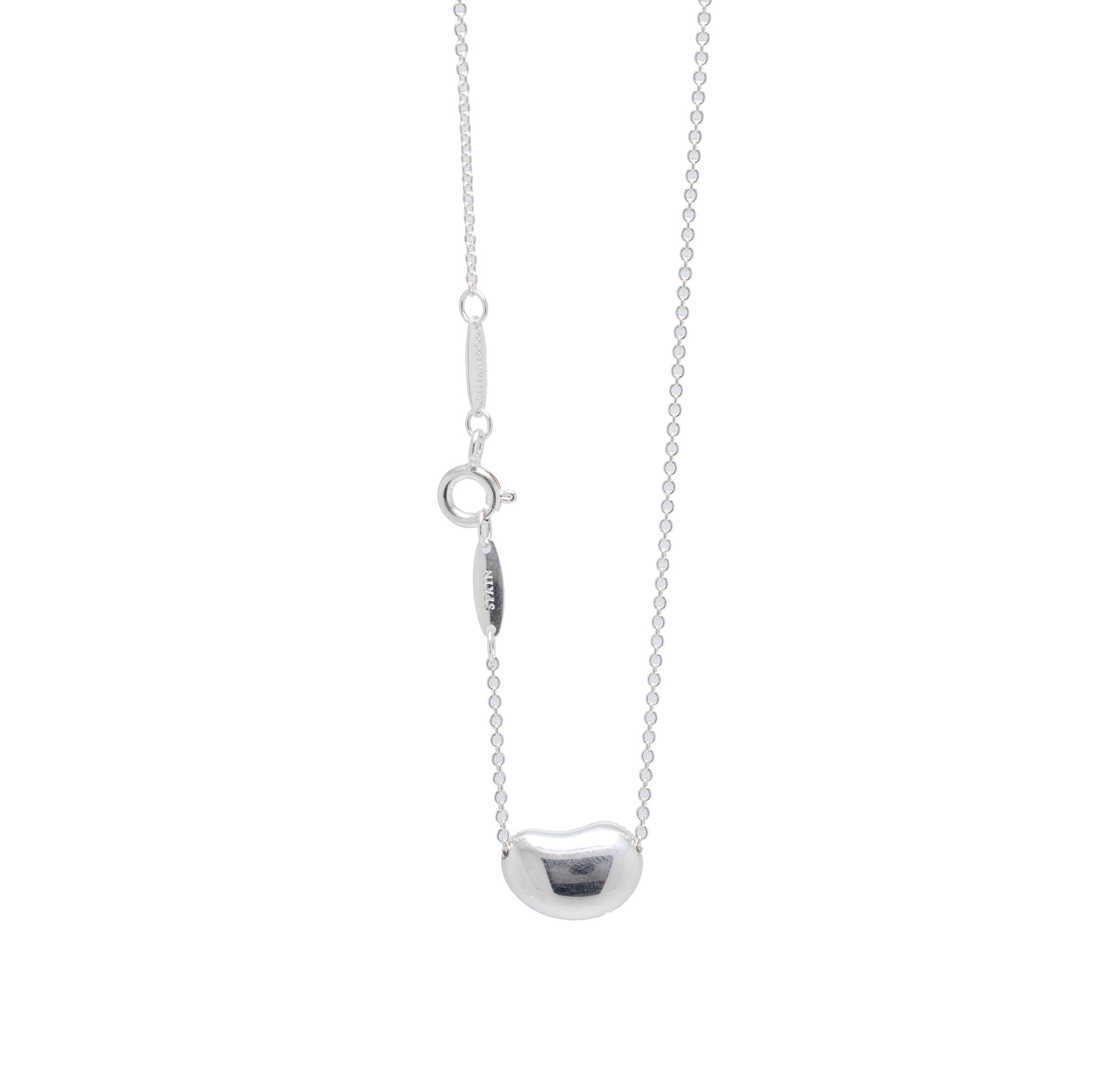 Tiffany & Co. Elsa Peretti Mini Bean Pendant Necklace
