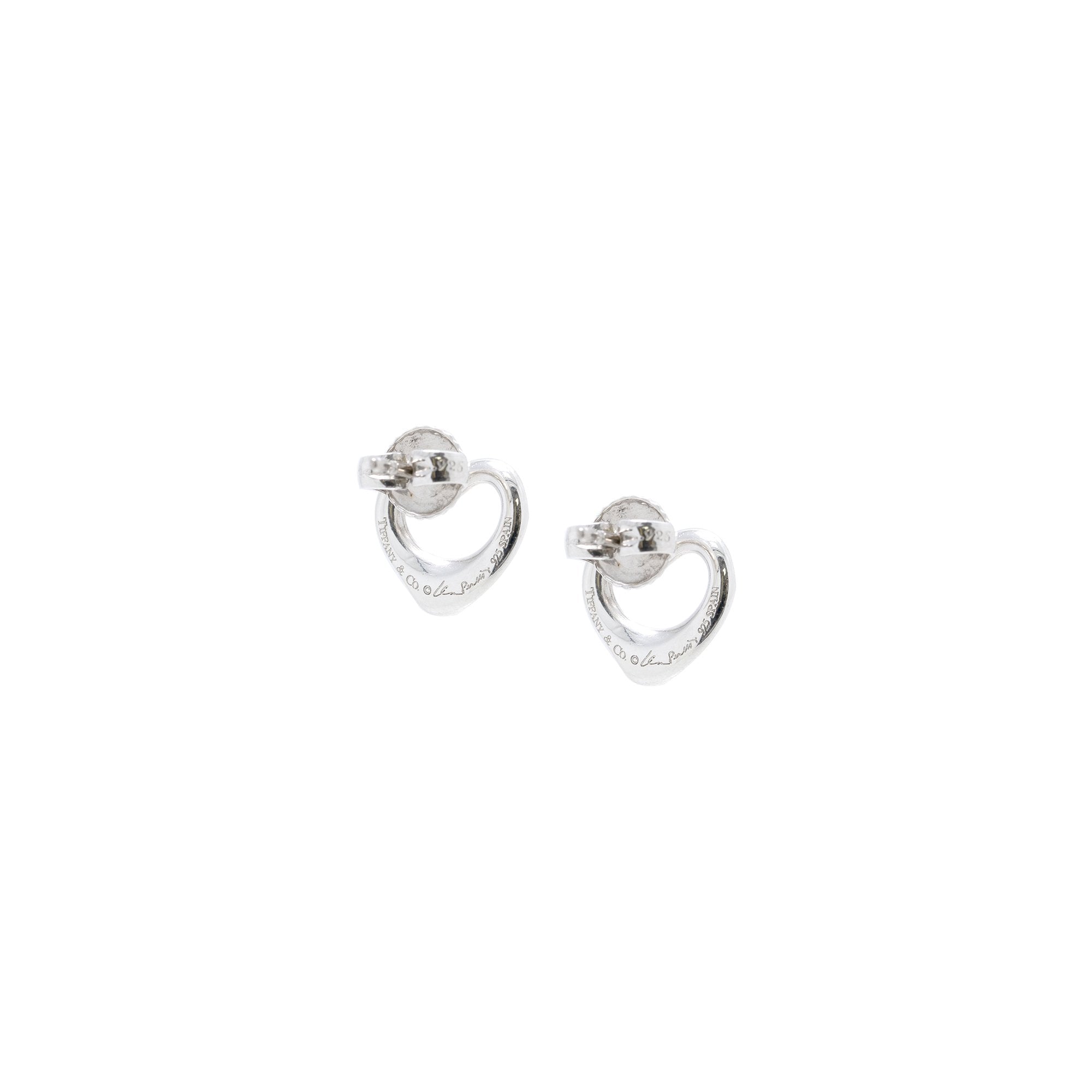 Tiffany & Co. Elsa Peretti Open Heart Earrings