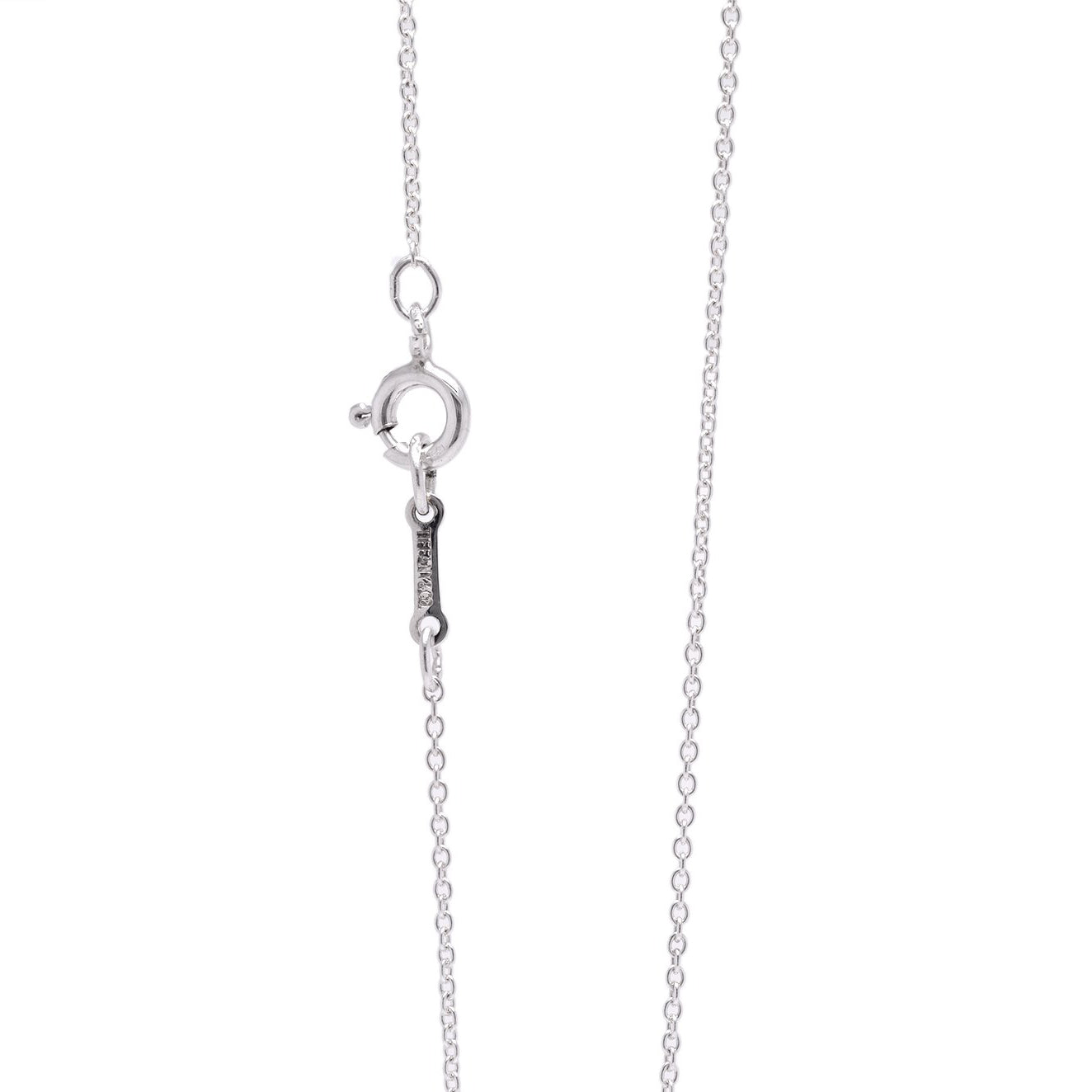 Tiffany & Co. Elsa Peretti Open Heart Pendant Necklace