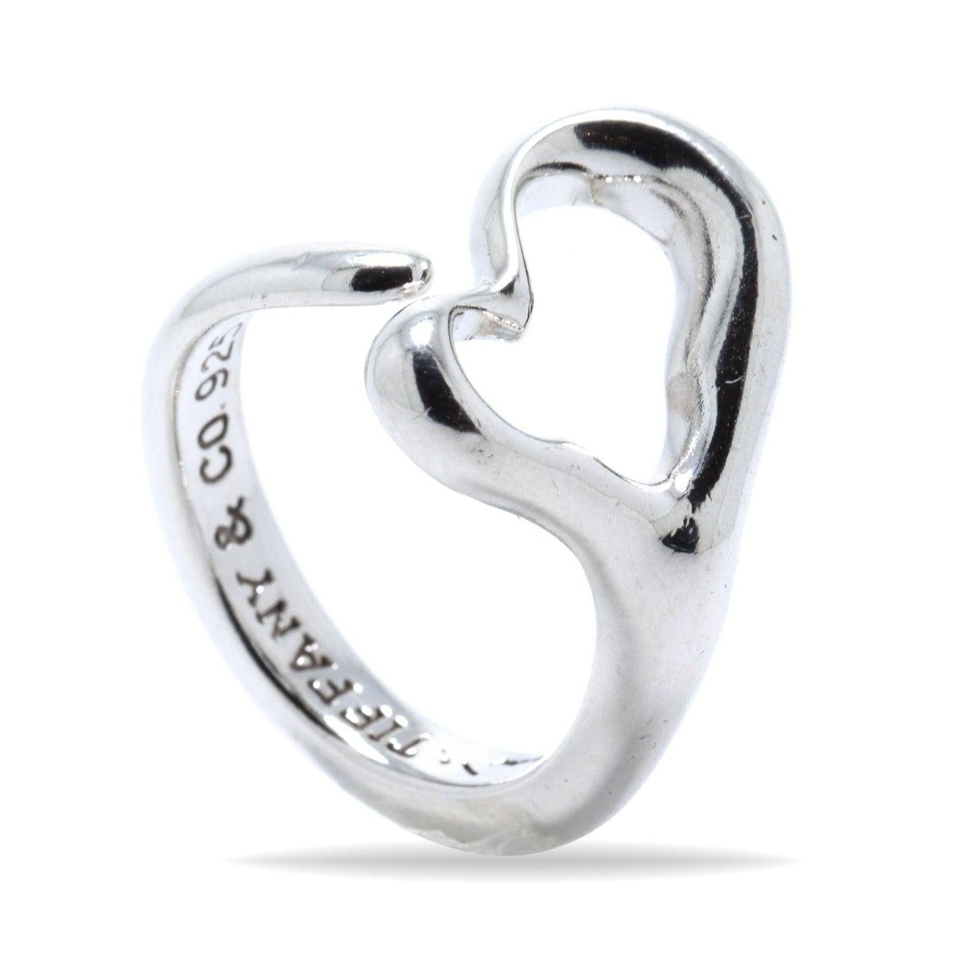 Tiffany & Co. Elsa Peretti Open Heart Ring