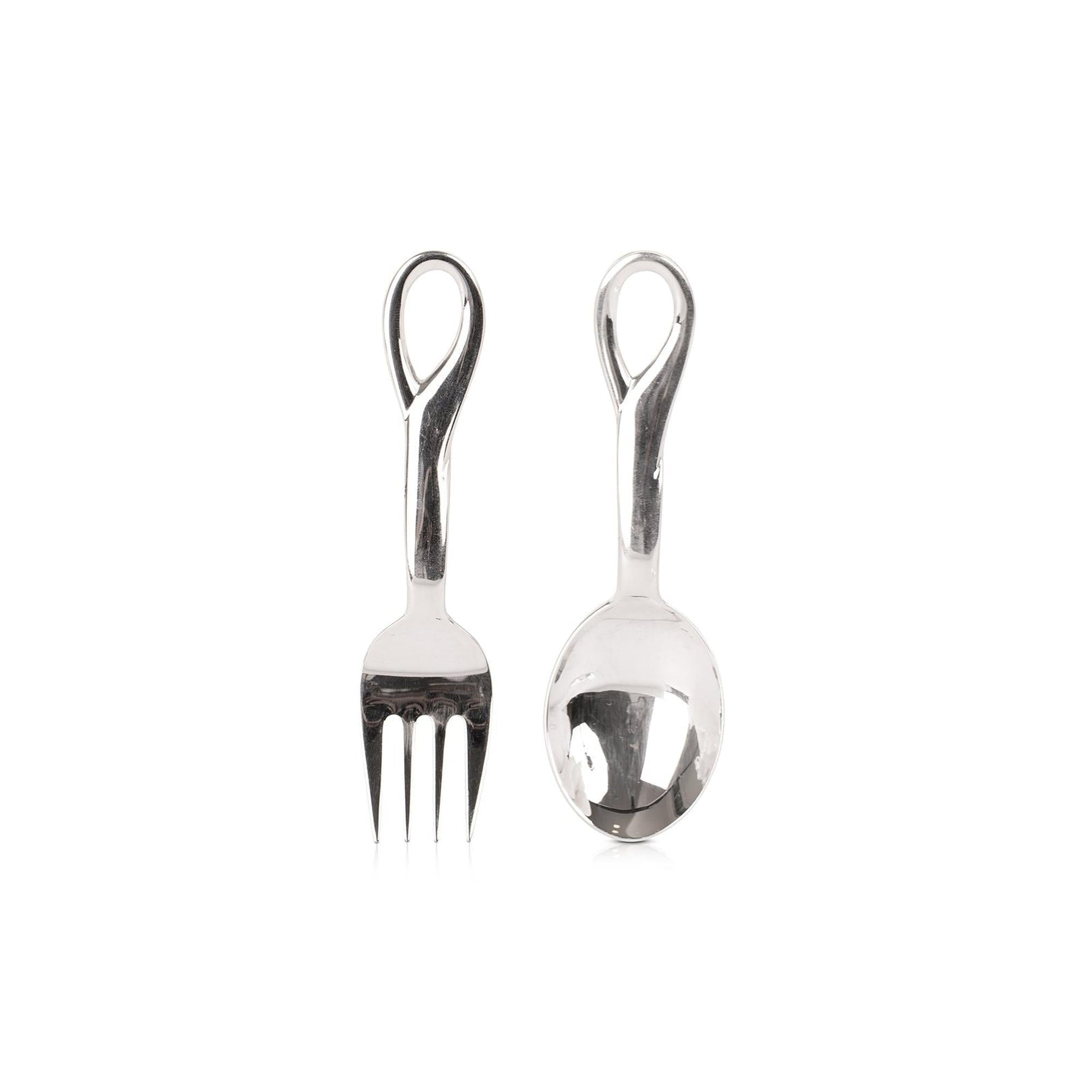 Tiffany & Co. Elsa Peretti Padova Baby Fork & Spoon Set