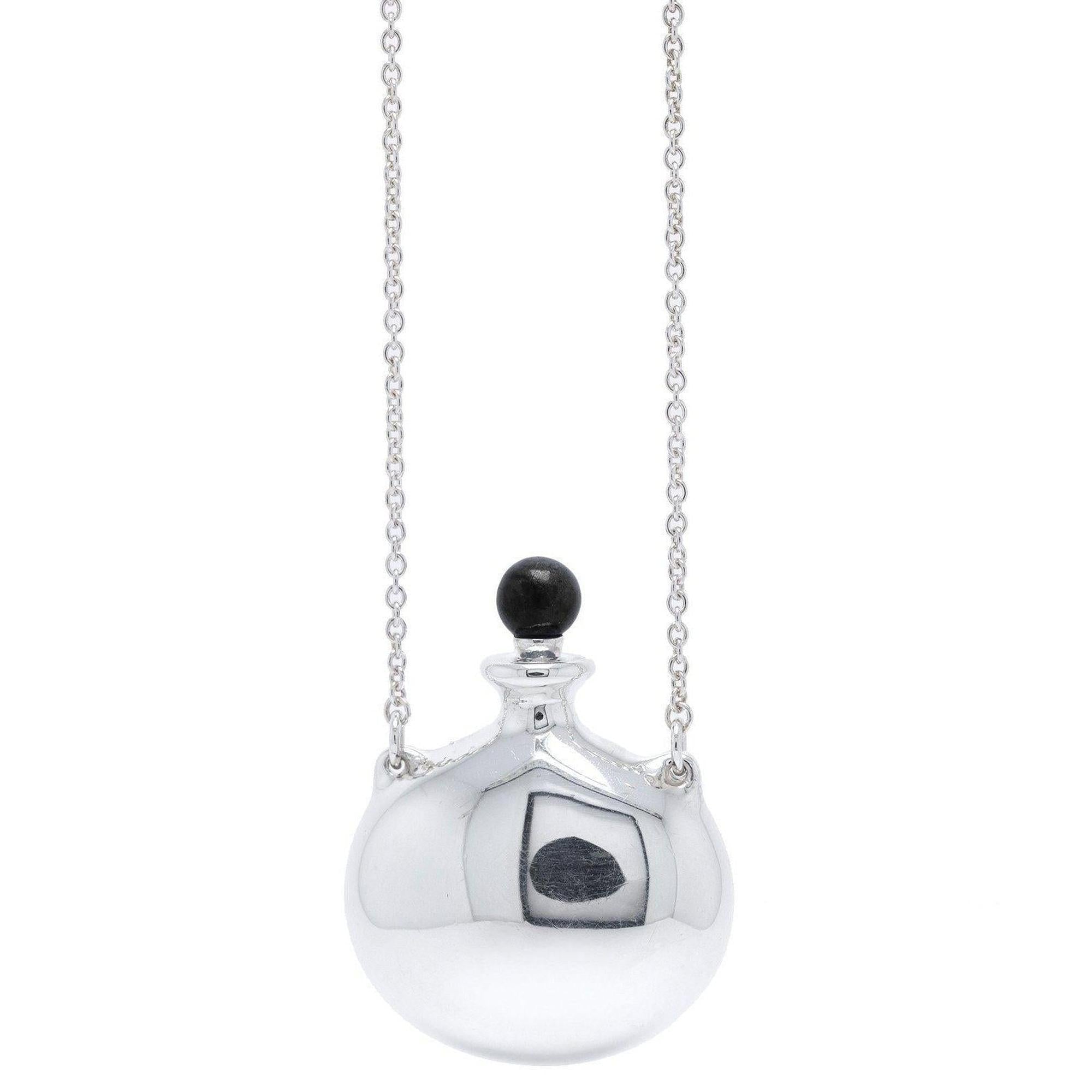 Tiffany & Co. Elsa Peretti Round Bottle Pendant Necklace