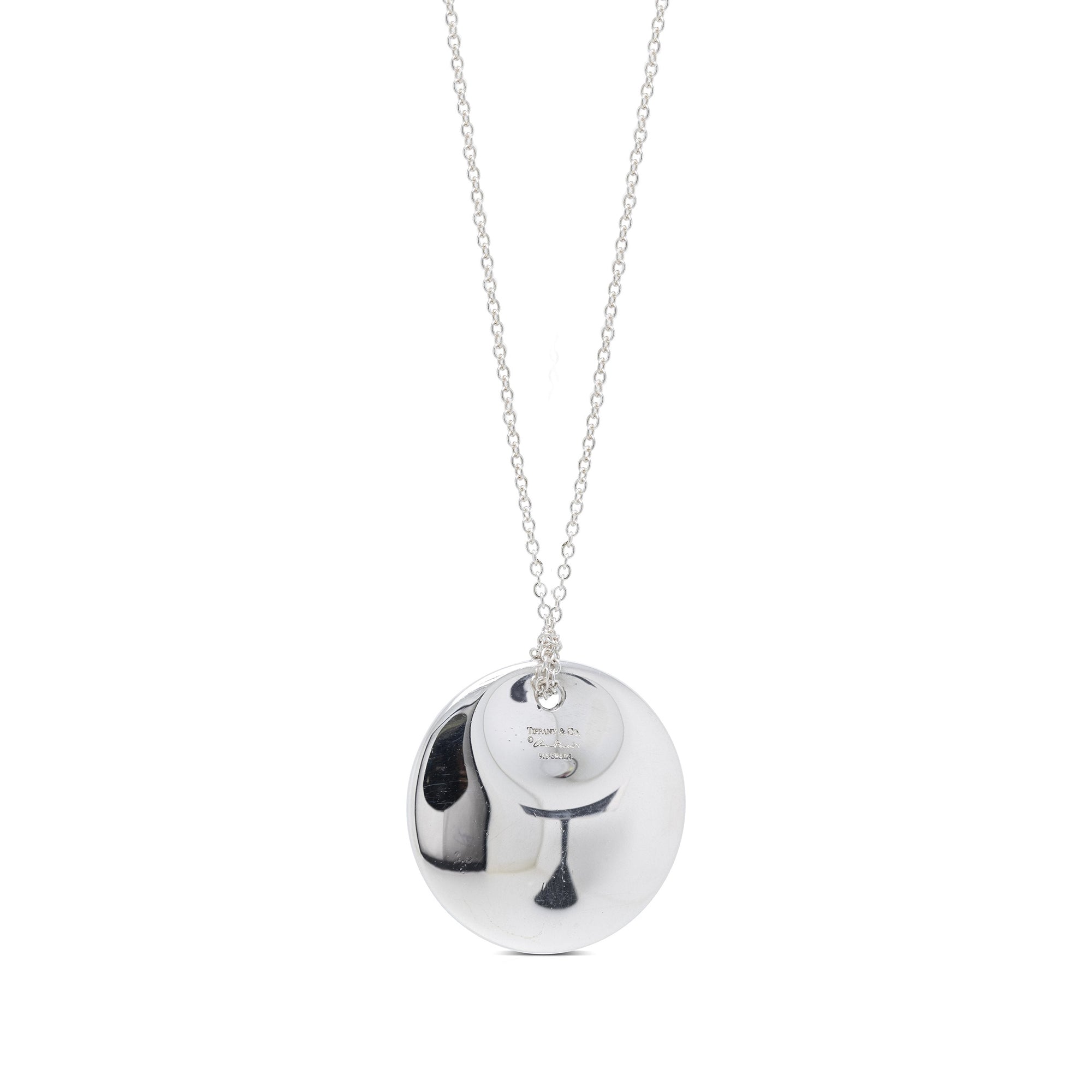 Tiffany & Co. Elsa Peretti Round Pendant Necklace