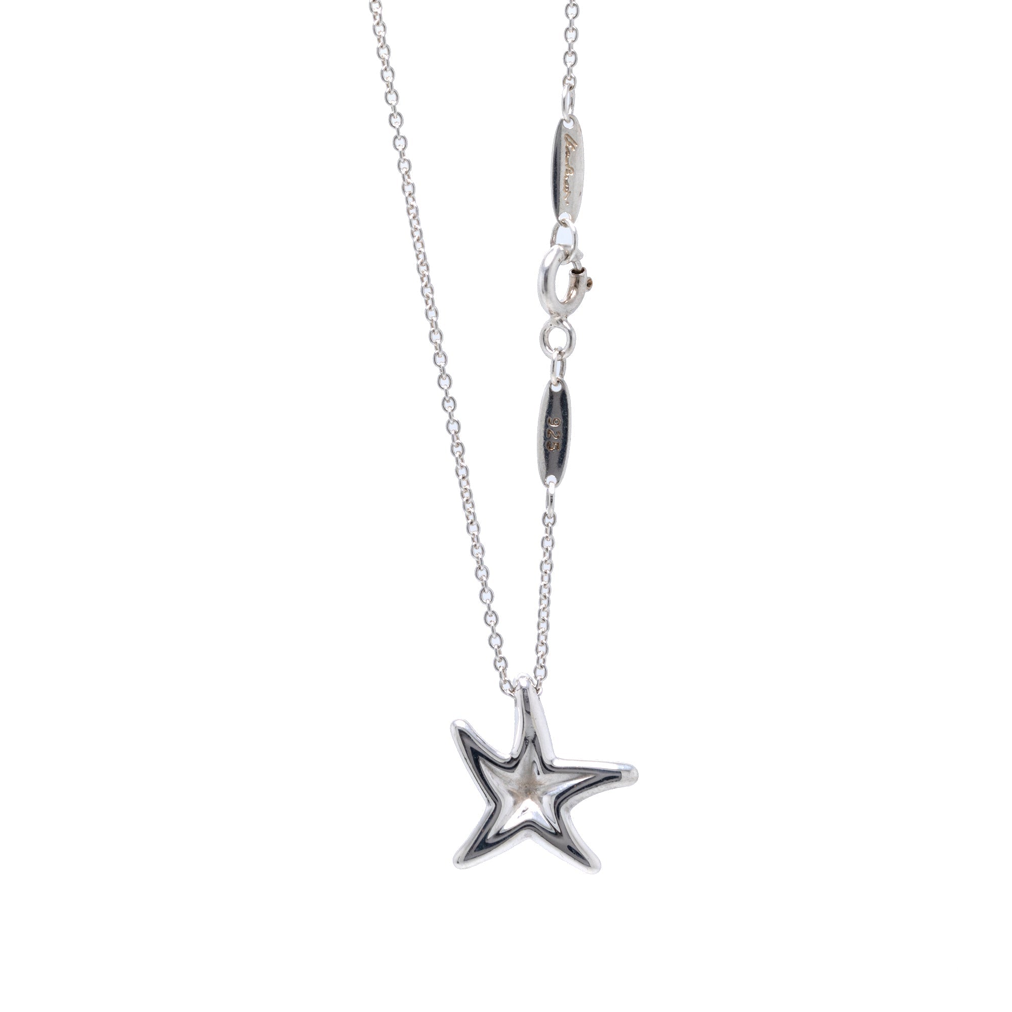 Tiffany & Co. Elsa Peretti Starfish Pendant Necklace