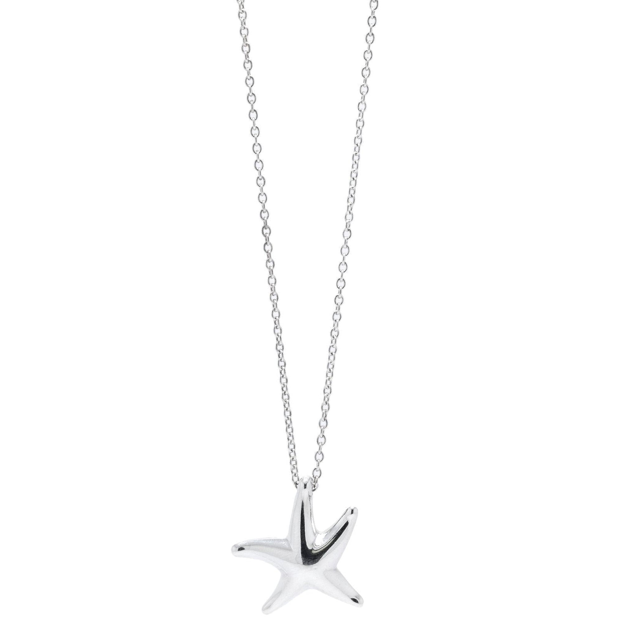 Tiffany & Co. Elsa Peretti Starfish Pendant Necklace
