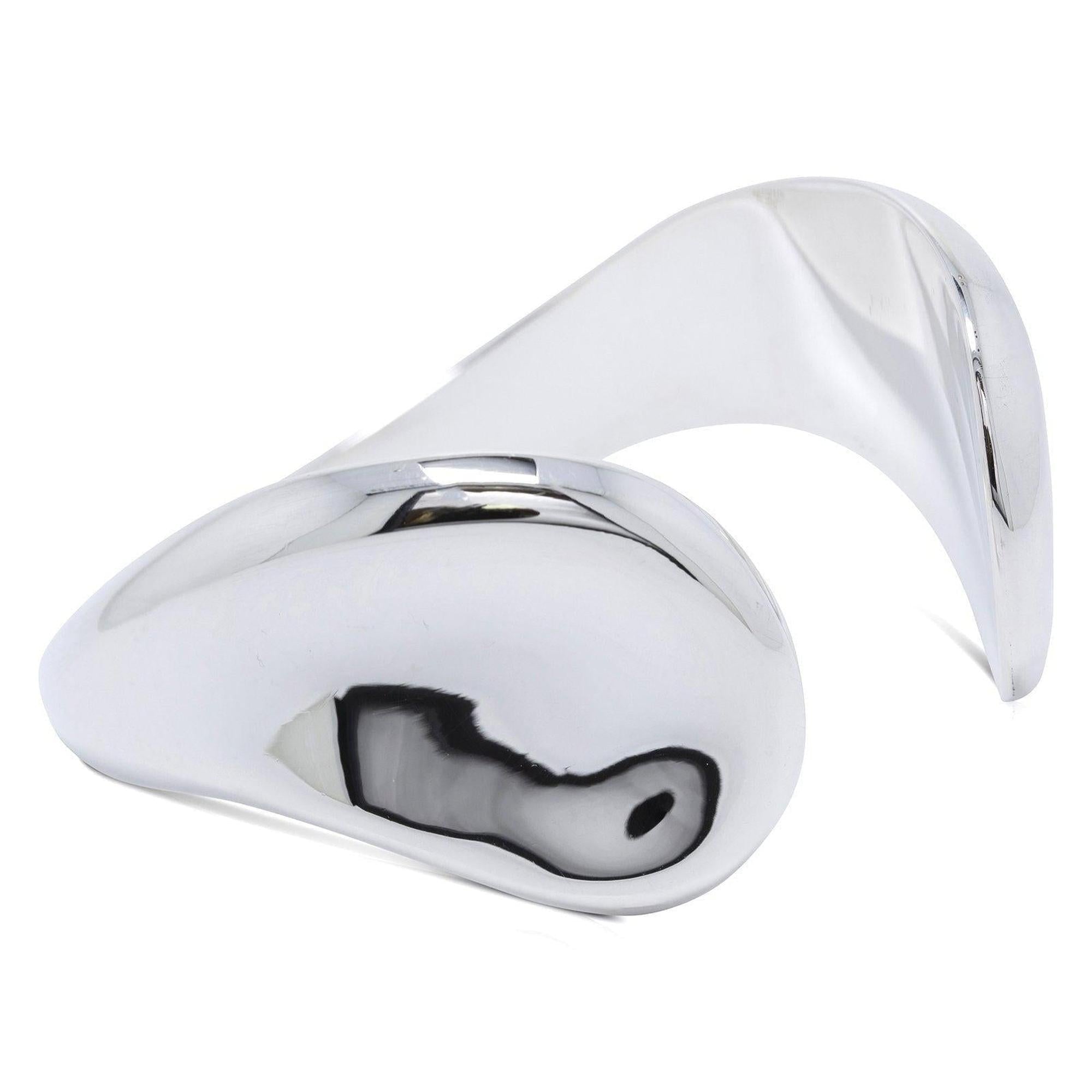 Tiffany & Co. Elsa Peretti Thumbprint Cuff Bracelet