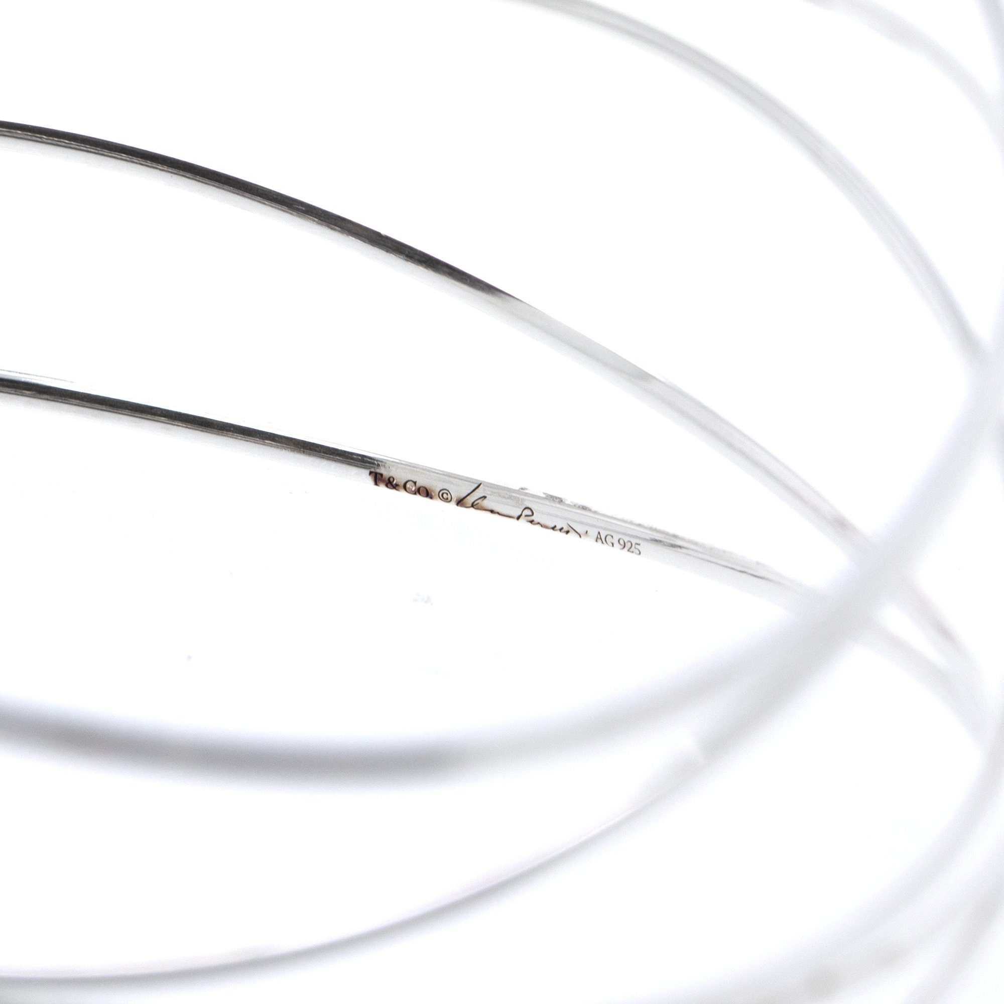 Tiffany & Co. Elsa Peretti Wave Five-Row Bangle
