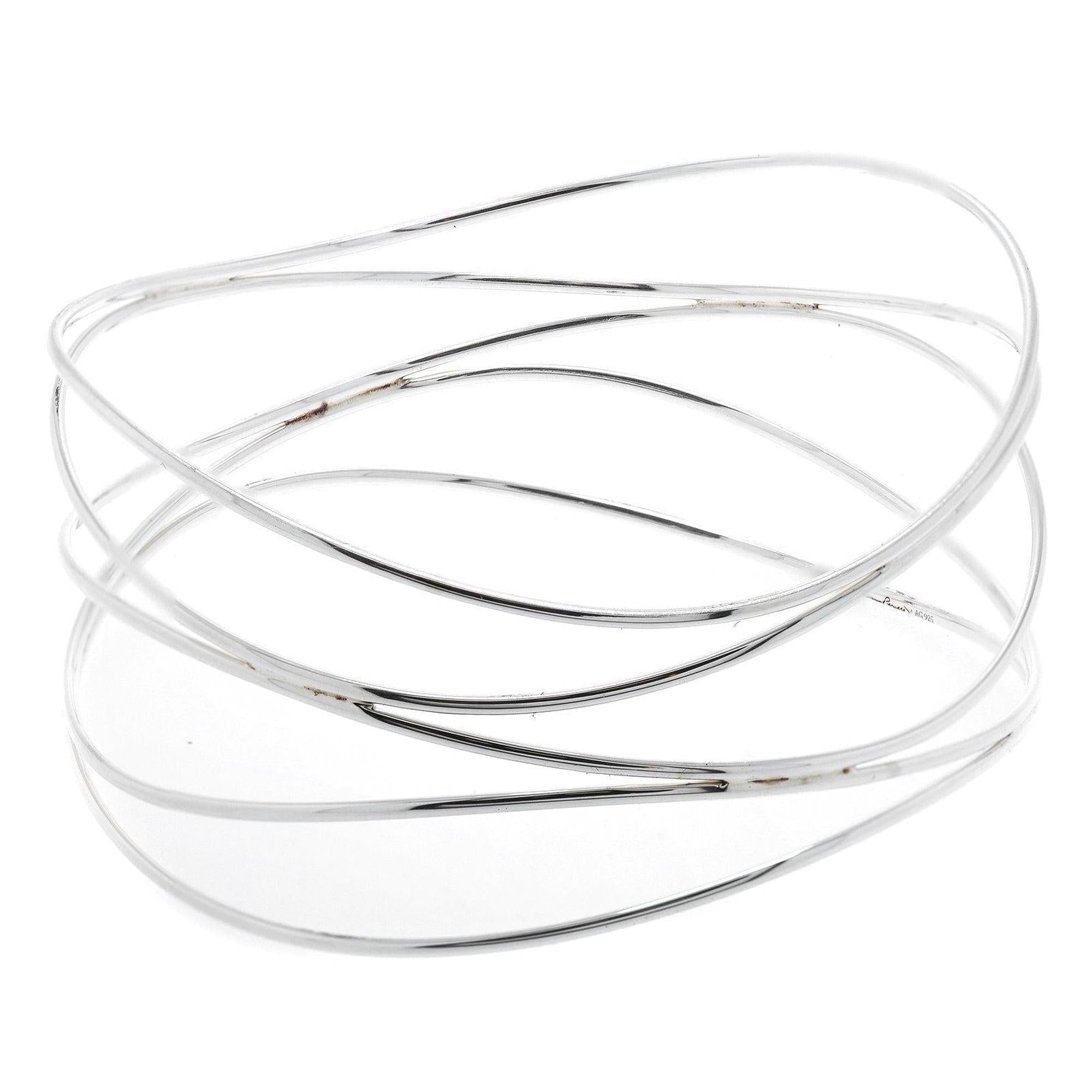 Tiffany & Co. Elsa Peretti Wave Five-Row Bangle