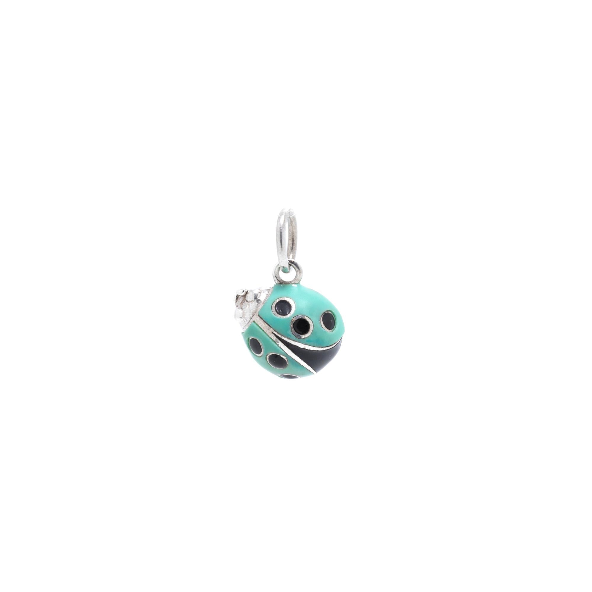 Tiffany & Co. Enamel Ladybug Charm