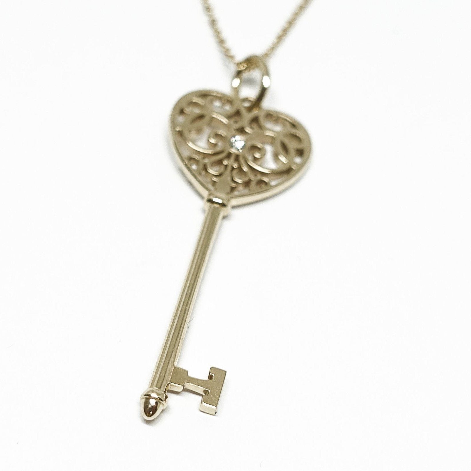 Tiffany & Co. Enchant Key Pendant Necklace