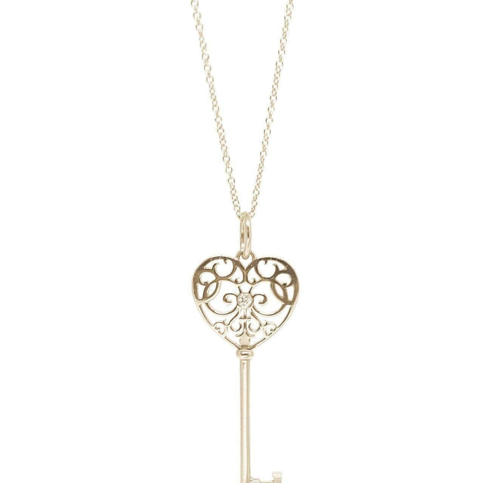 Tiffany & Co. Enchant Key Pendant Necklace