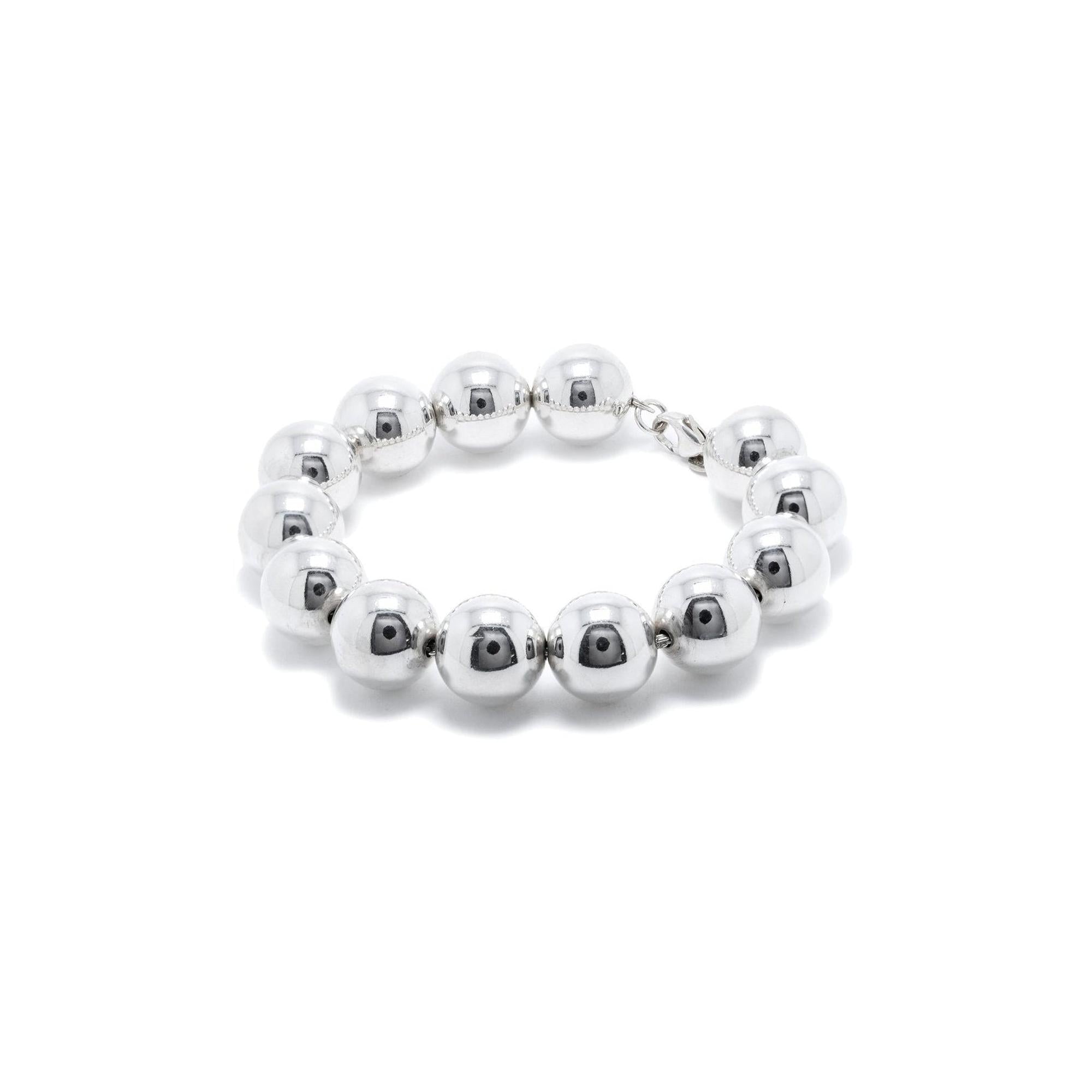 Tiffany & Co. Extra Large 14 mm HardWear Ball Bracelet